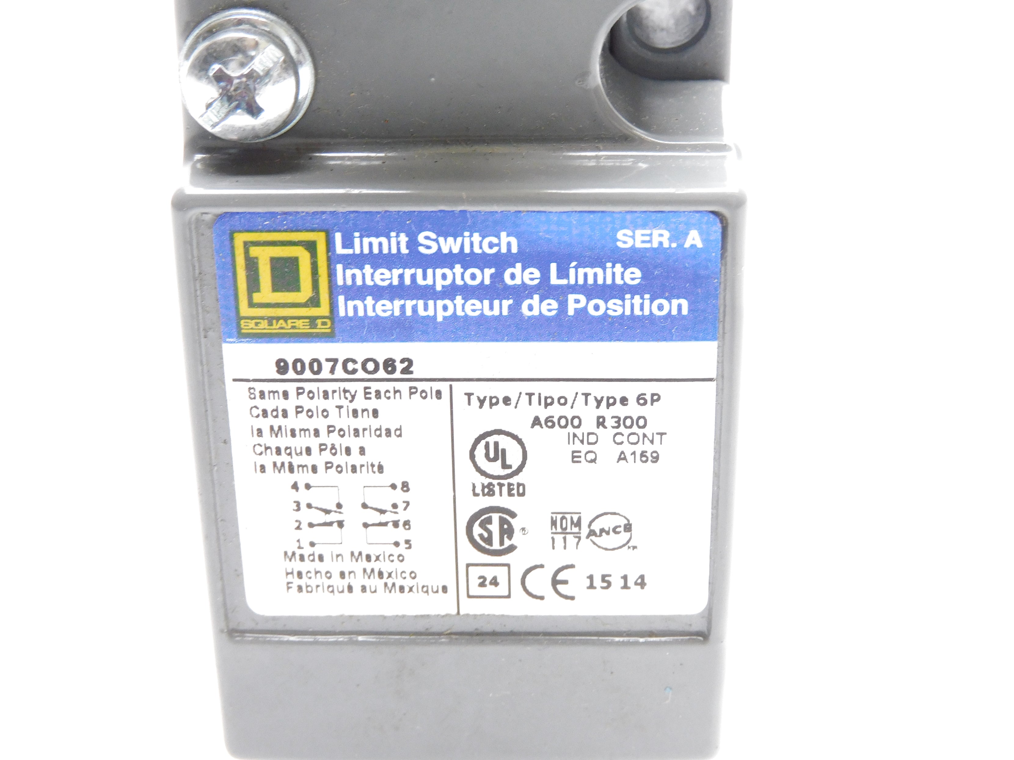 SQUARE D 9007CO62 SER. A NSNP