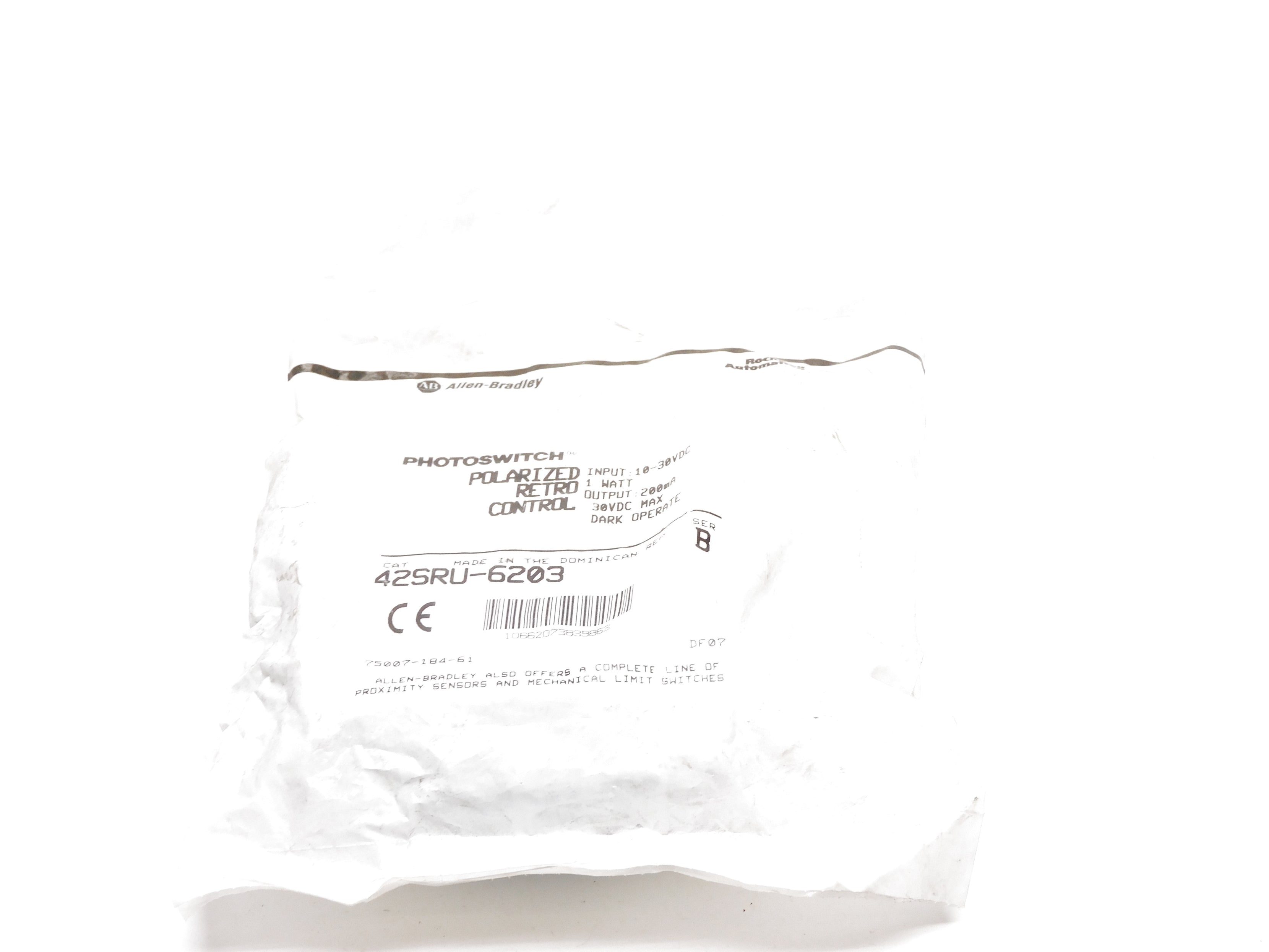 INDUSTRIAL SPARE PART 42SRU-6203 SER. B NSMP