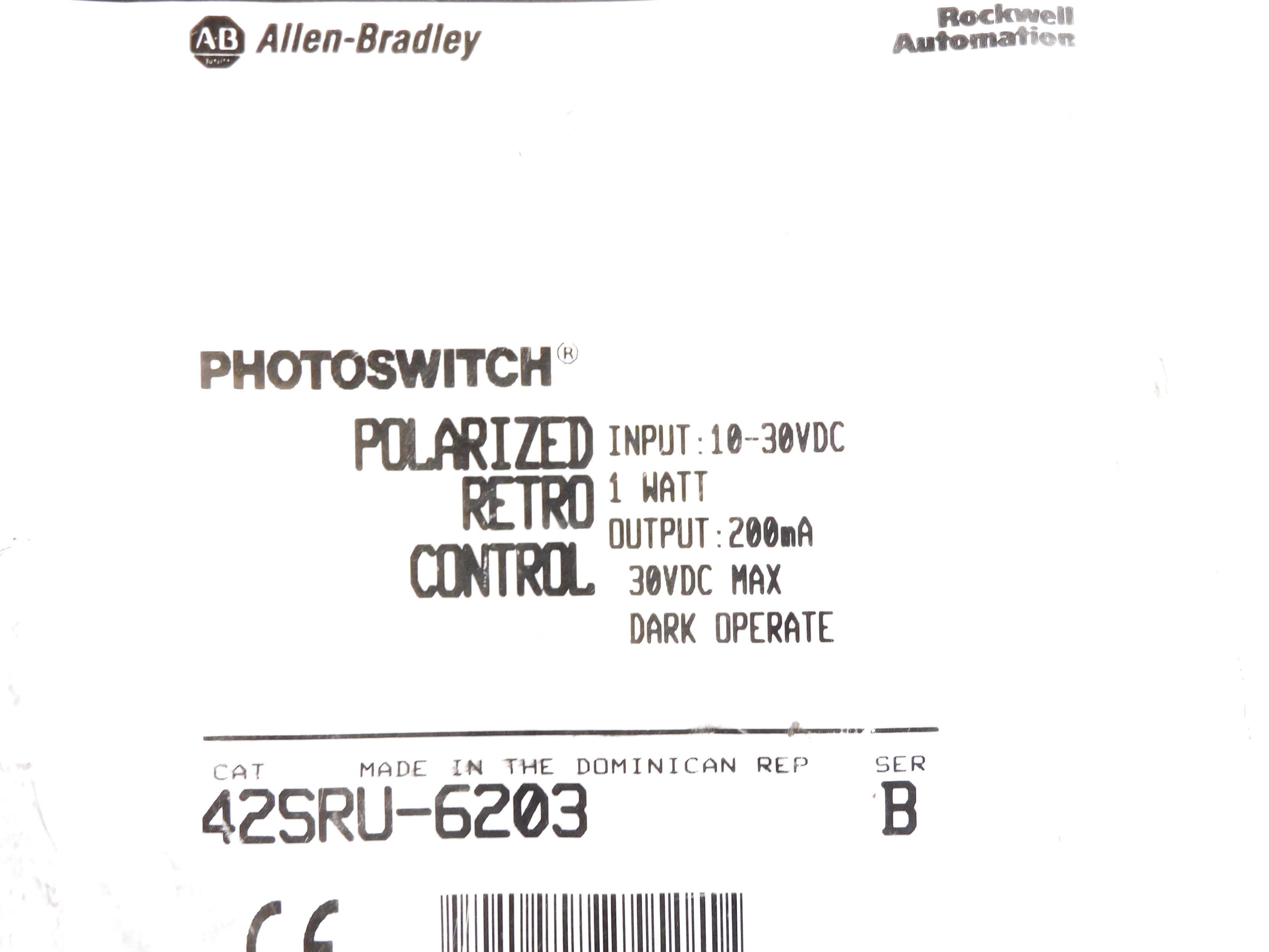 INDUSTRIAL SPARE PART 42SRU-6203 SER. B NSMP