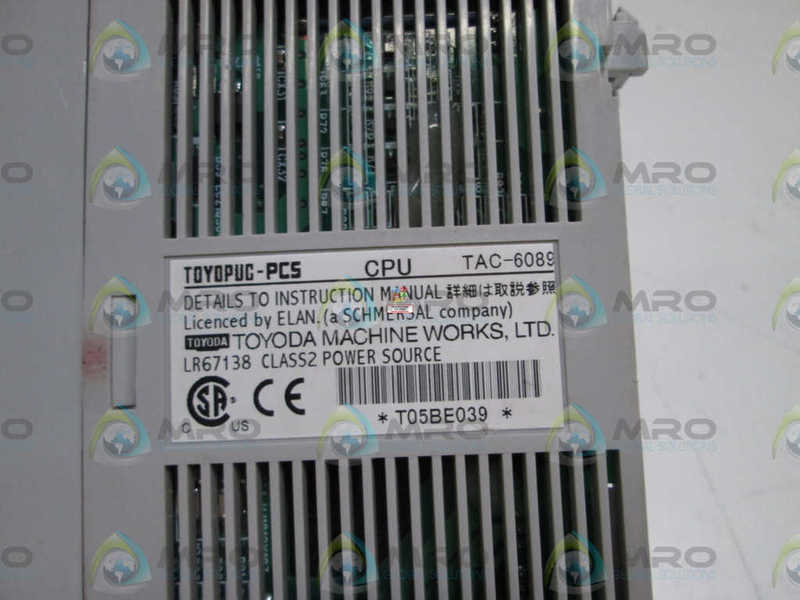 TOYODA TOYOPUC-PCS CPU UNMP