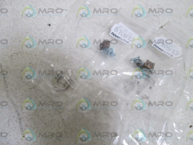 LOT OF 2 NOVOTECHNIK PARTS 610513 NSNP IN BAG