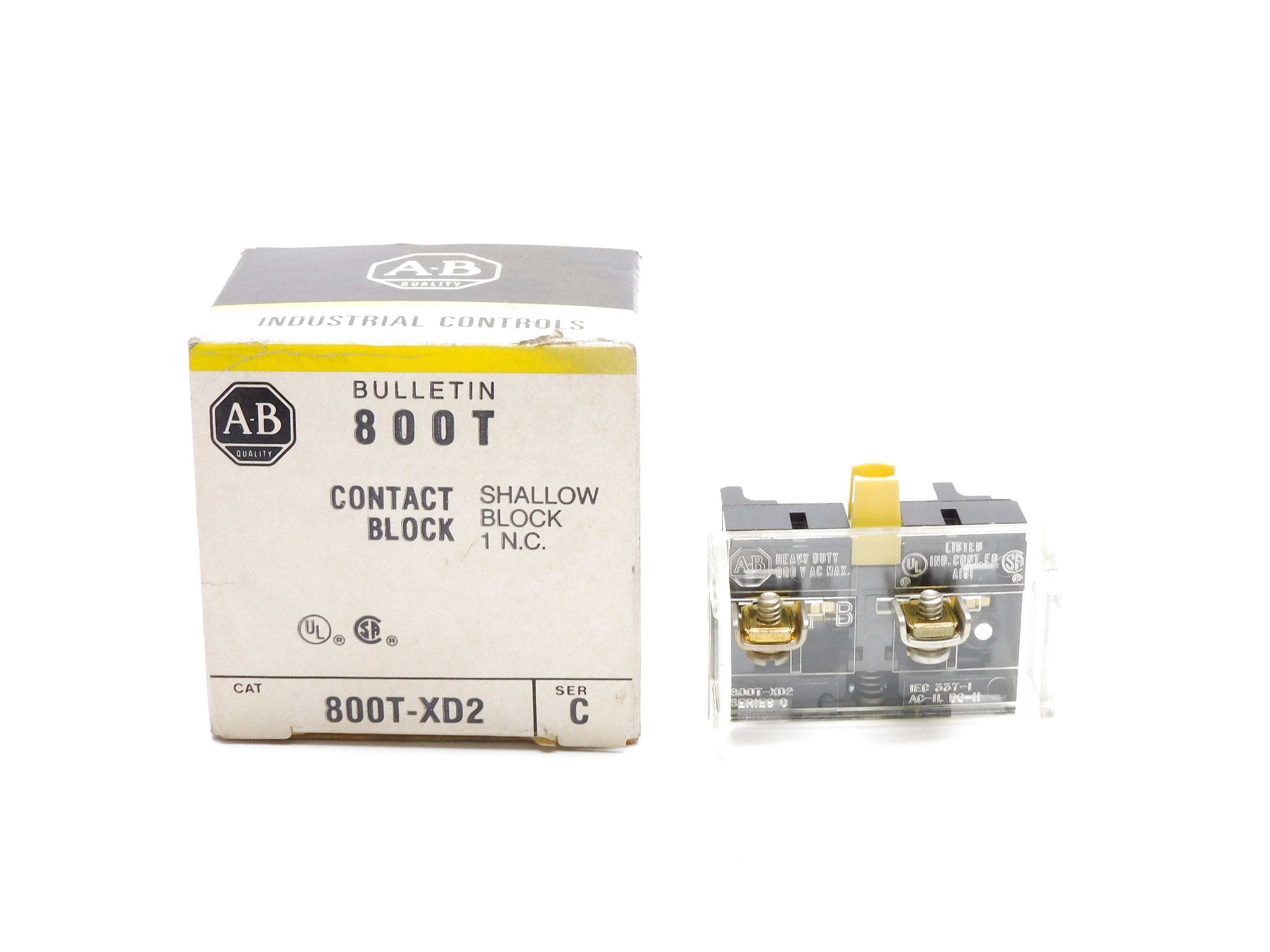 INDUSTRIAL SPARE PART 800T-XD2 SER. C 600V (BK/YL) NSMP