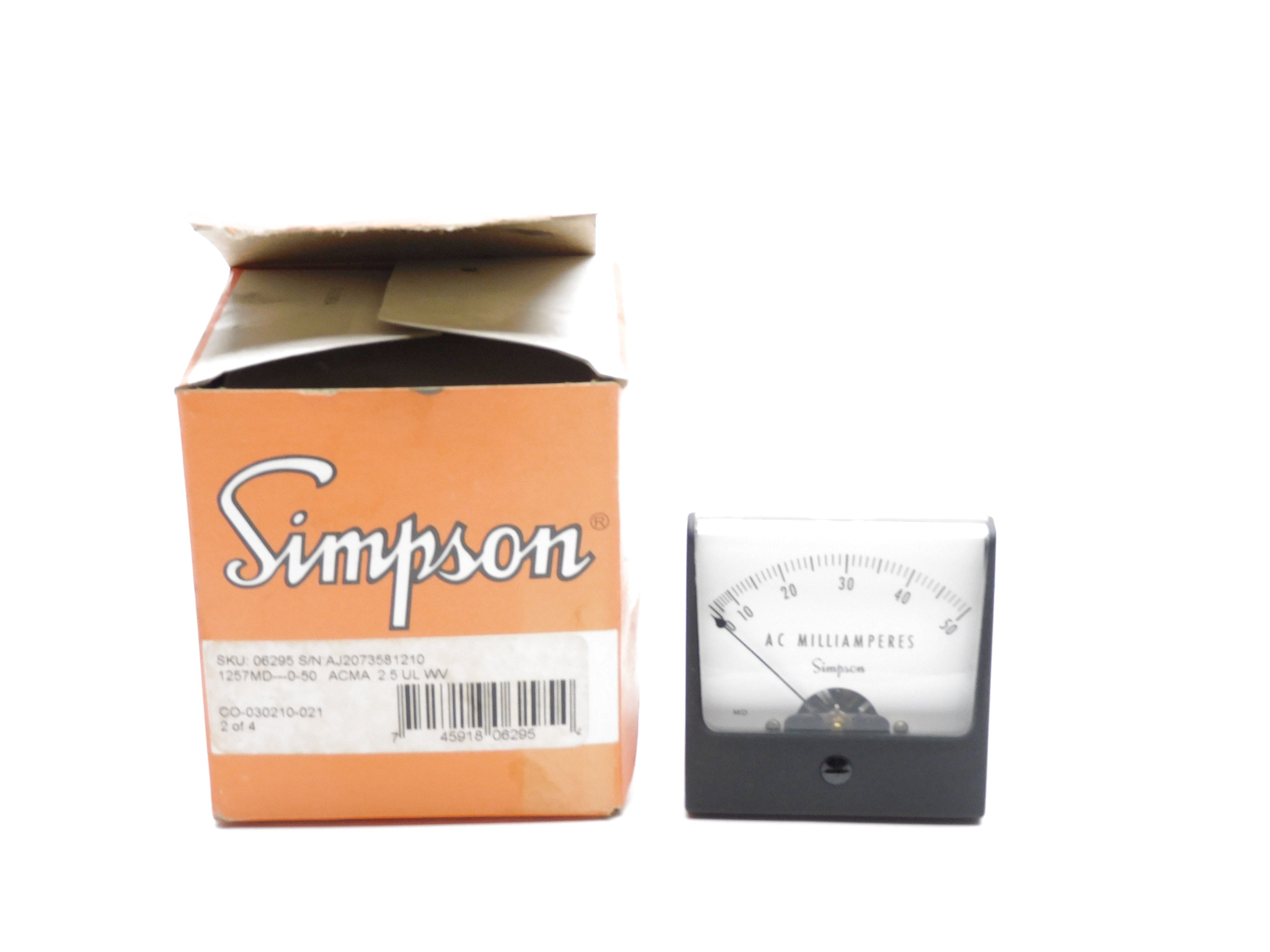 SIMPSON 06295 0-50ACMA NSMP