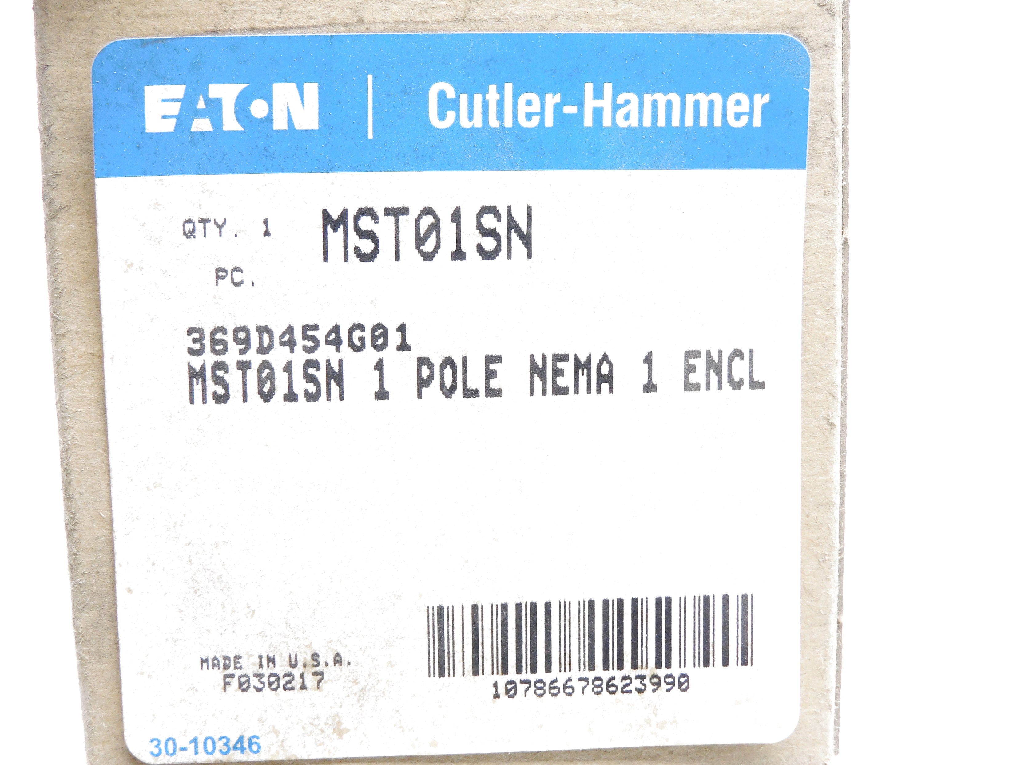 EATON MST01SN NSMP