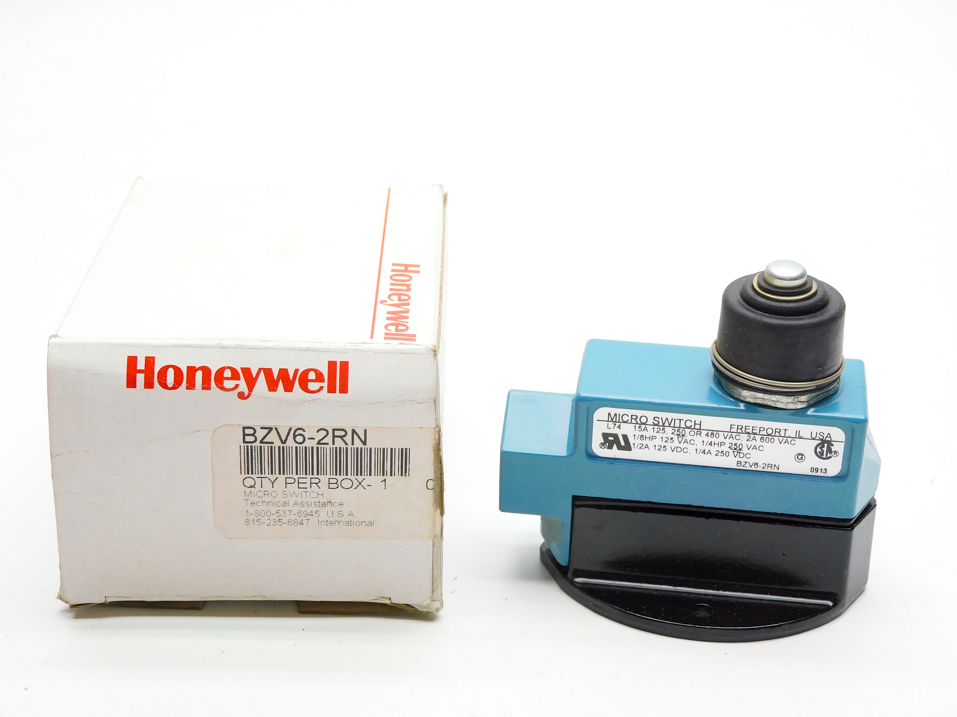 HONEYWELL BZV6-2RN 600VAC 2A NSMP
