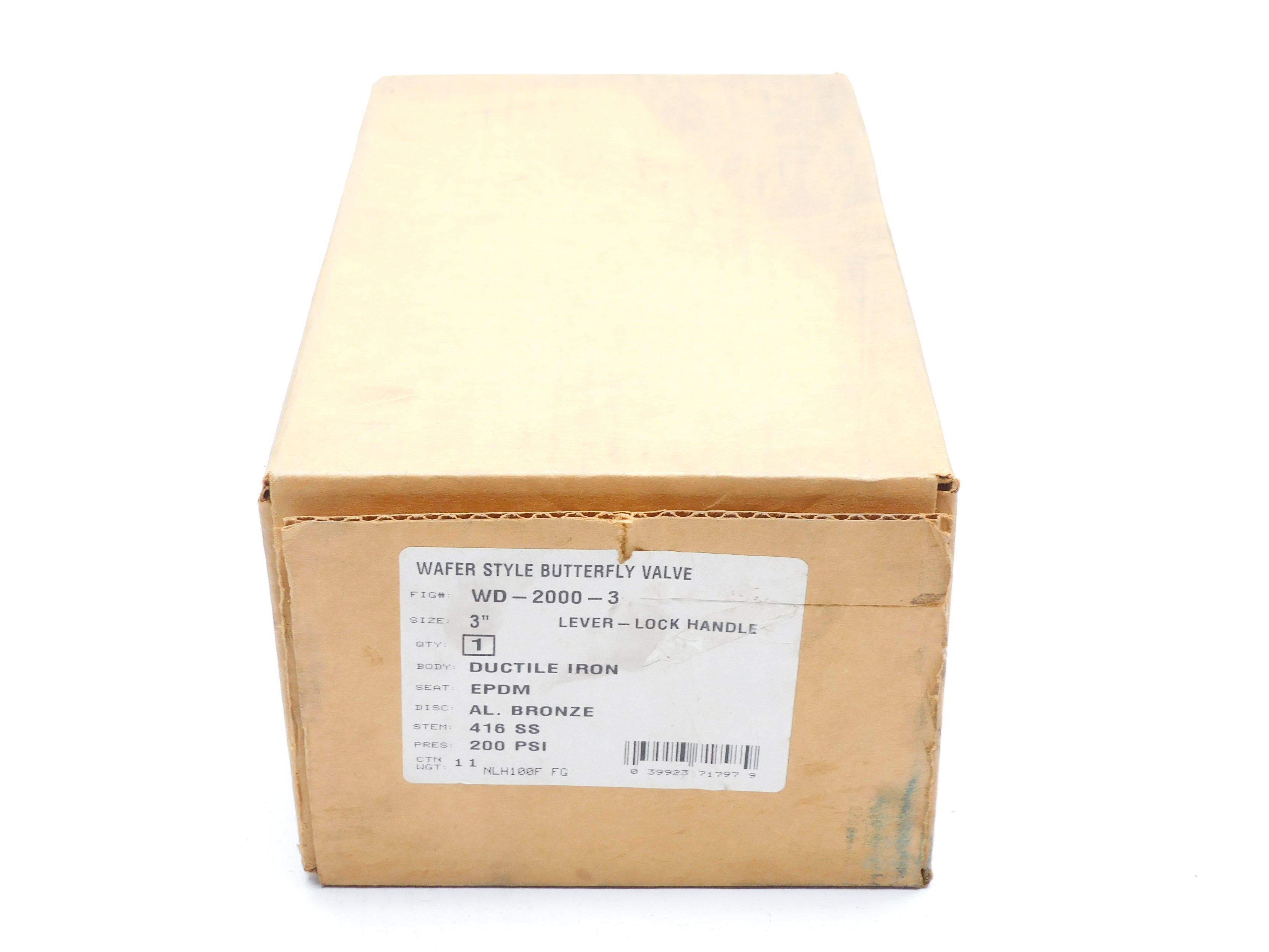 VALVE WD-2000-3 200PSI NSFS
