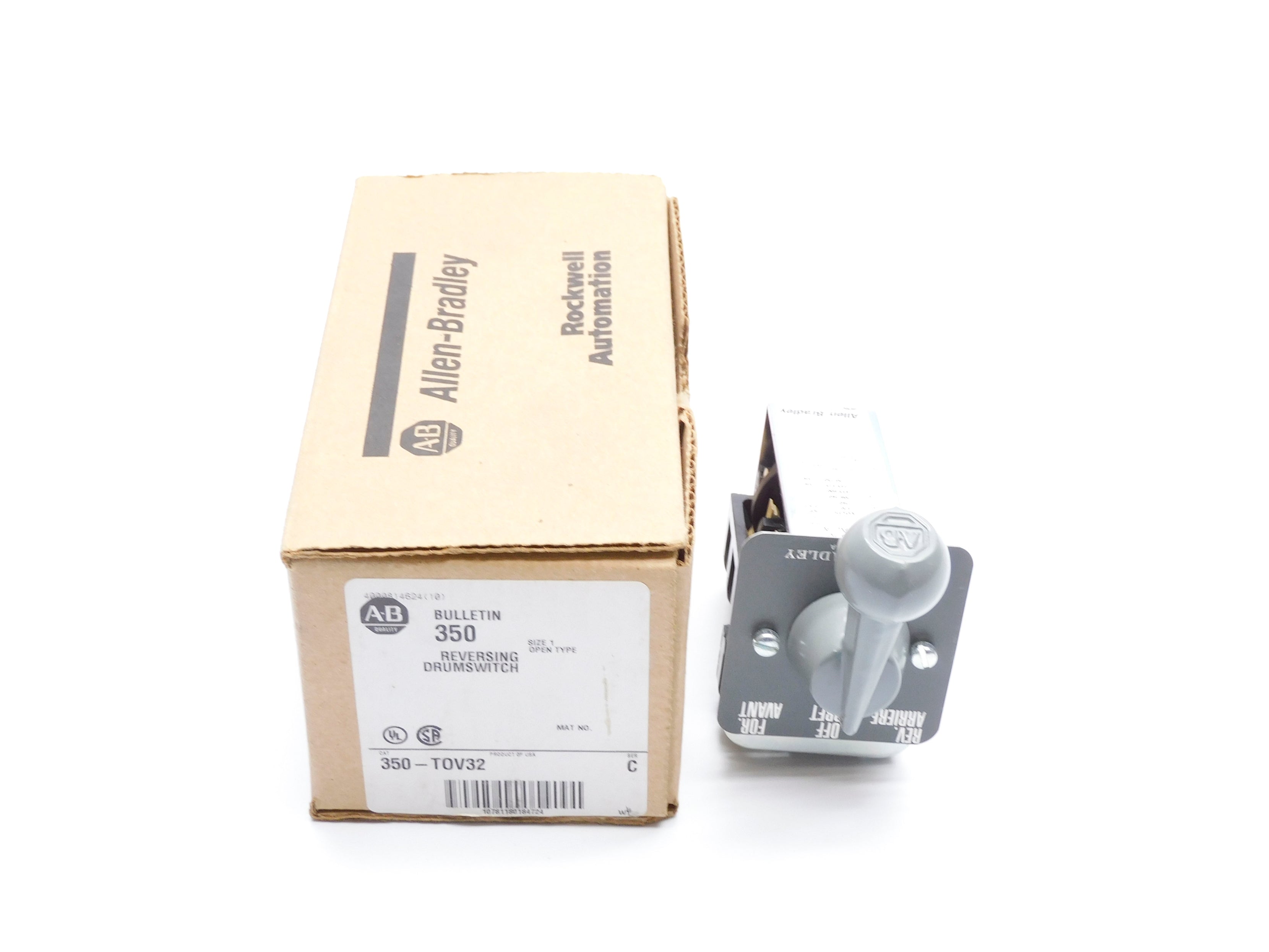 ALLEN BRADLEY 350-TOV32 SER. C 120/240V (BR/WH) NSMP