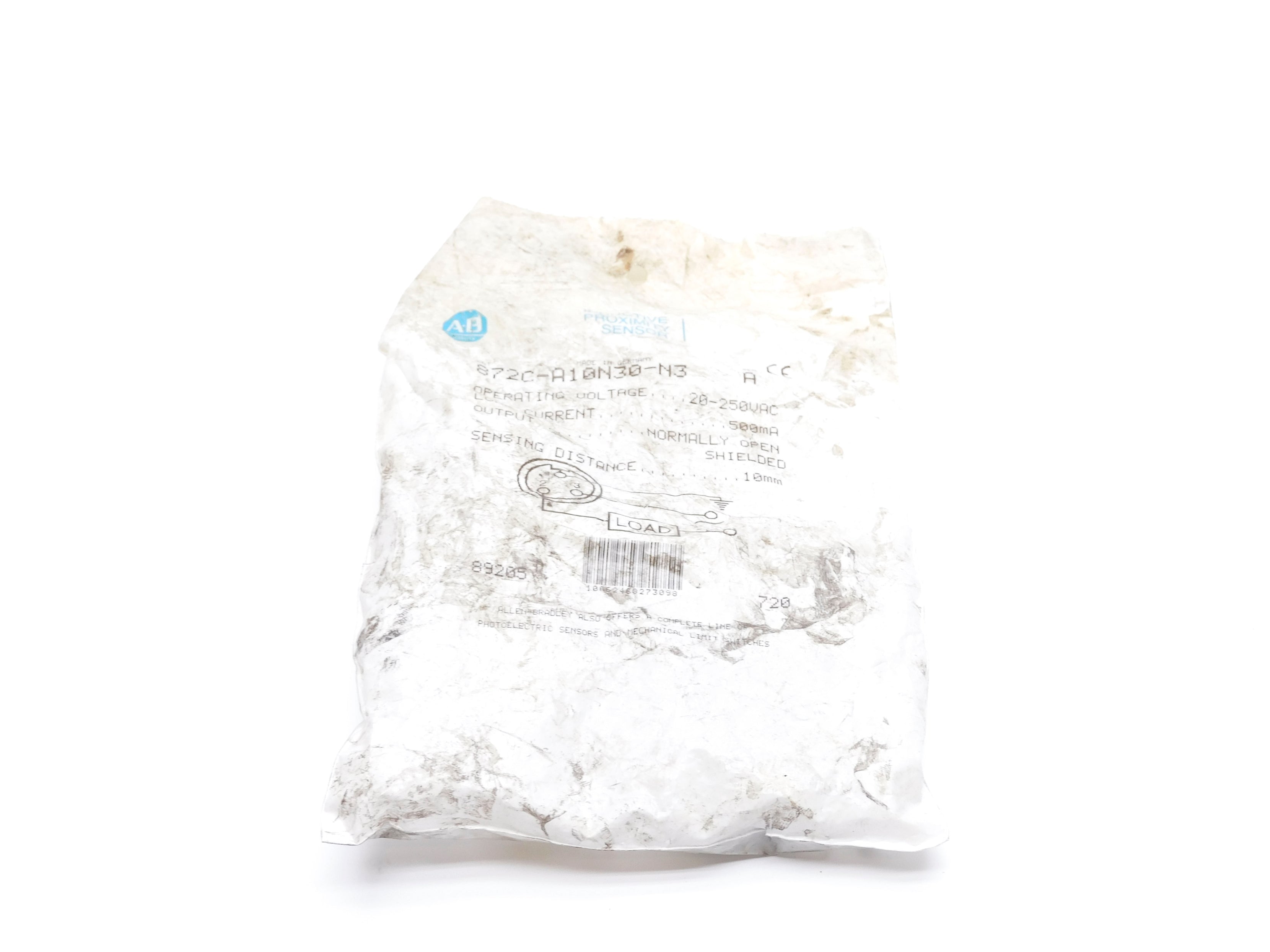 ALLEN BRADLEY 872C-A10N30-N3 SER. A 20-250VAC NSMP