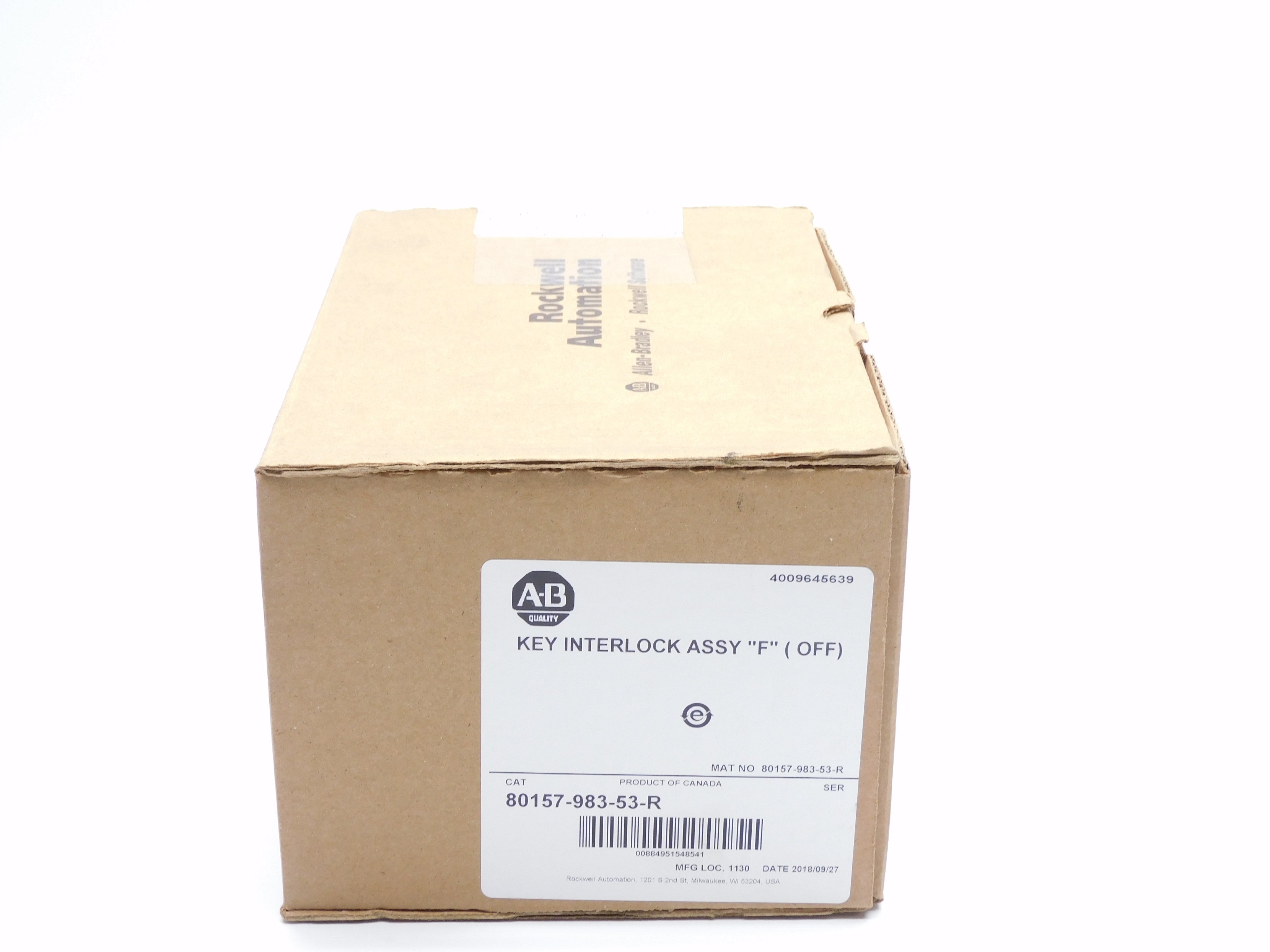 INDUSTRIAL SPARE PART 80157-983-53-R DATE: 2018 NSFS