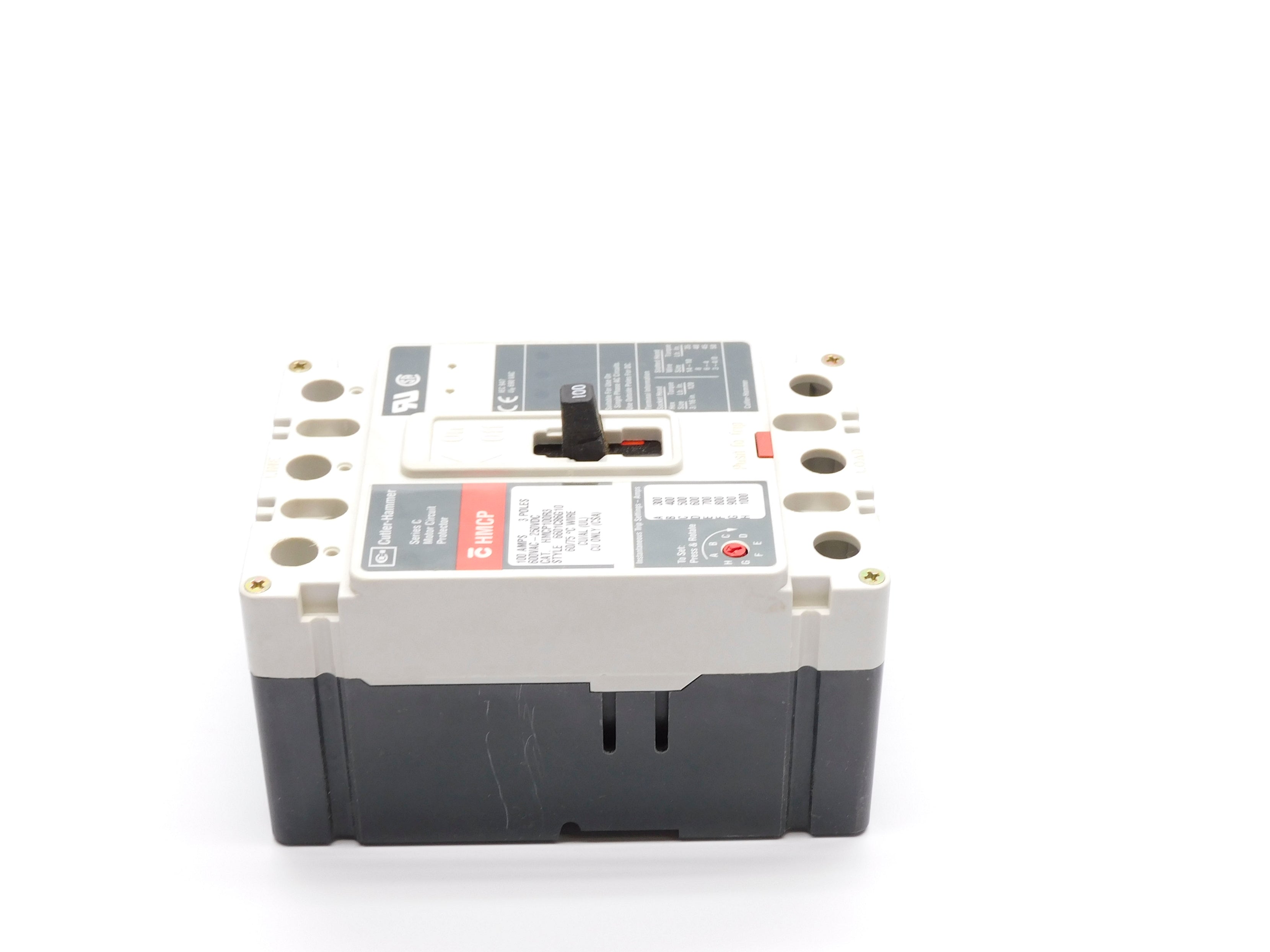 CUTLER HAMMER HMCP100R3 SER. C 600VAC 100A (GREY) NSMP