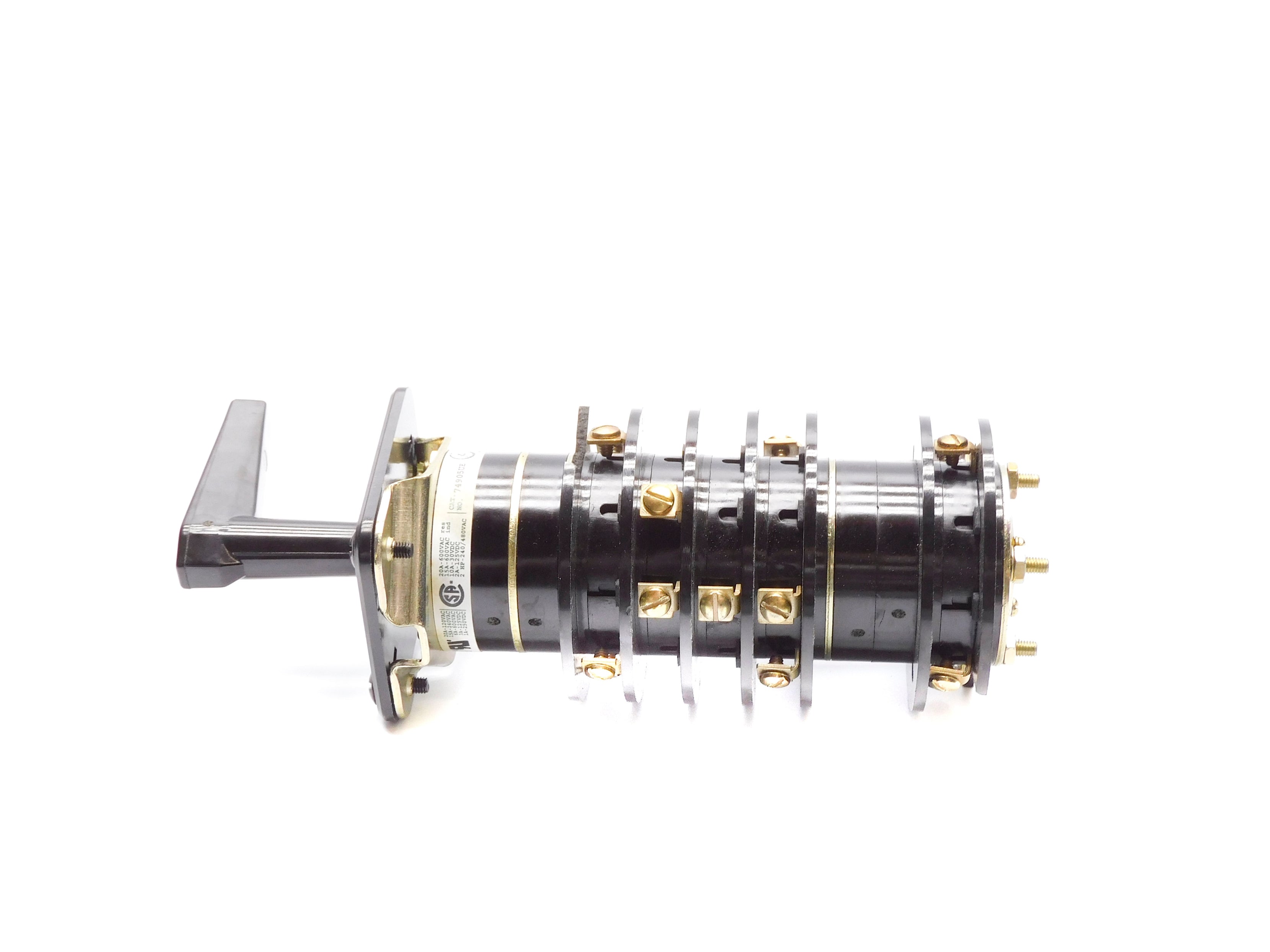 ELECTROSWITCH 74905UE 600VAC 20A (AS PICTURED) NSNP