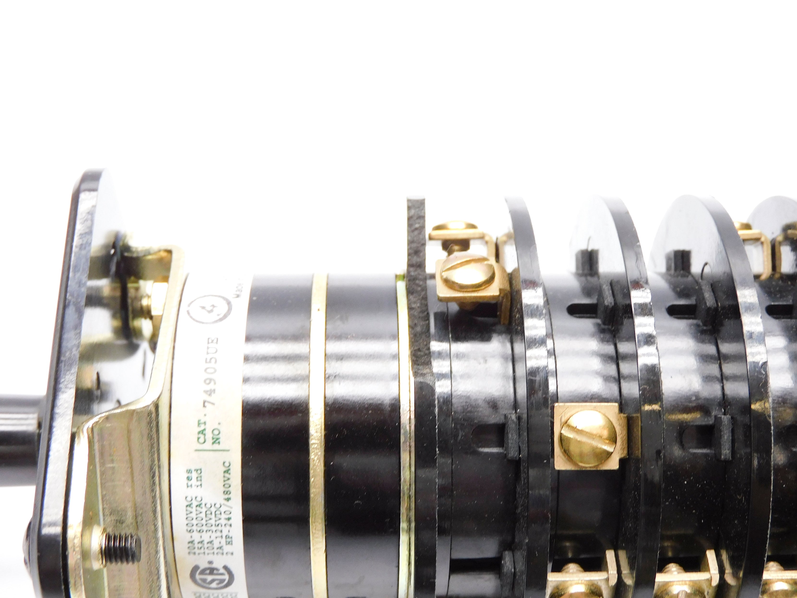 ELECTROSWITCH 74905UE 600VAC 20A (AS PICTURED) NSNP