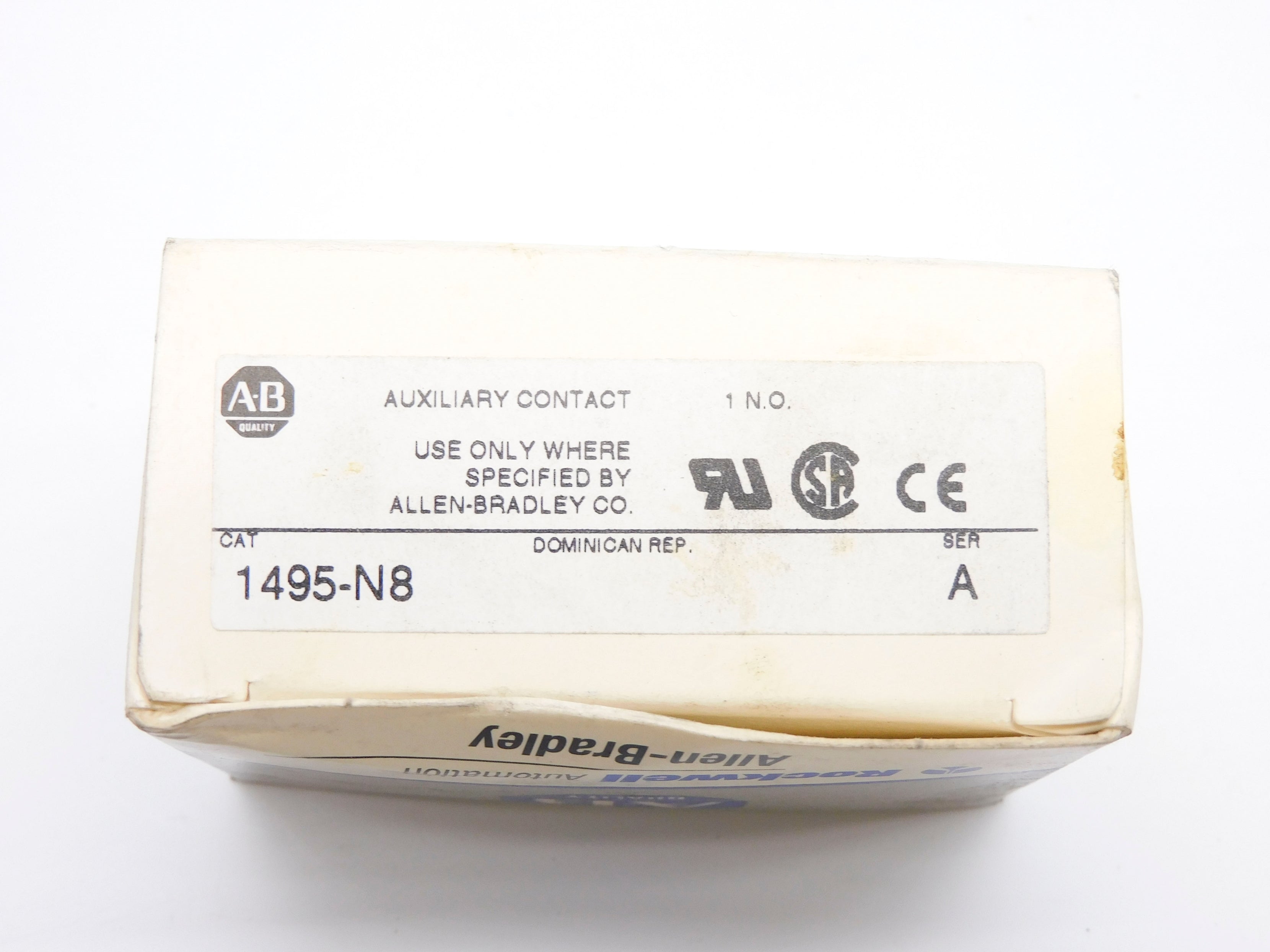 ALLEN BRADLEY 1495-N8 SER. A (GY/BL) NSMP