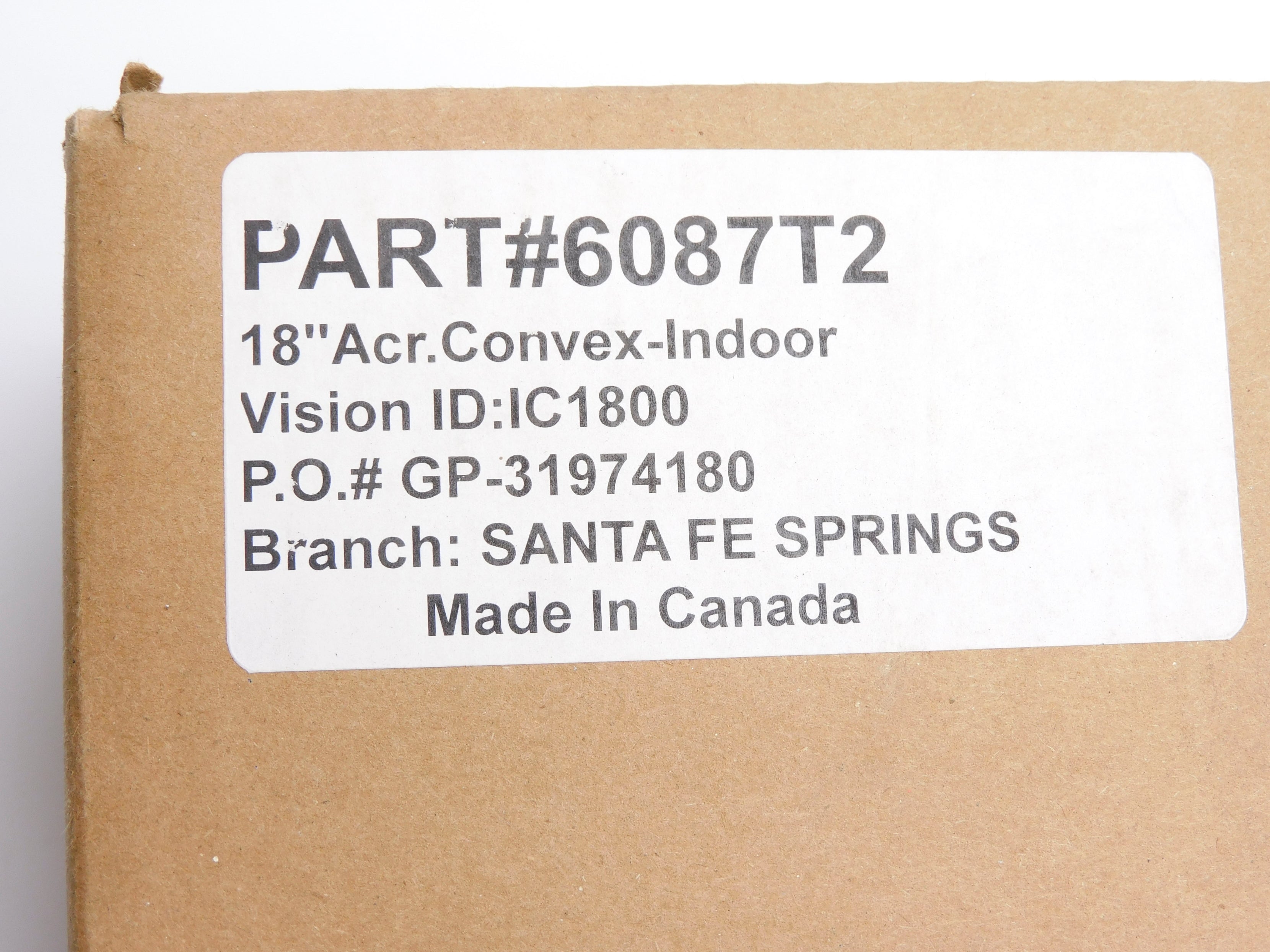 SPARE PART 6087T2 18" NSFS