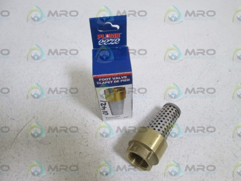 PLUMB EEZE FOOT VALVE PE-FV075 NSMP