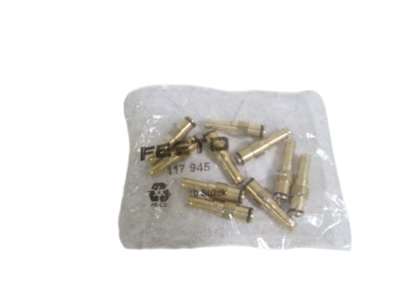 LOT OF 10 FESTO TERMINAL PLUG 117945 NSMP