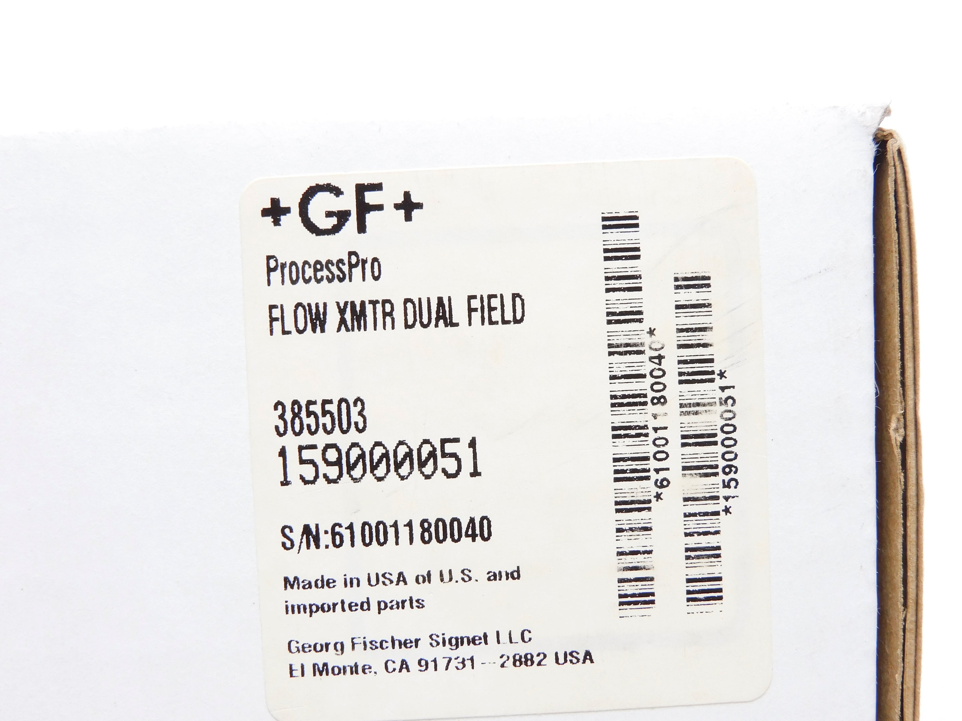 GEORGE FISCHER 385503 159000051 NSMP
