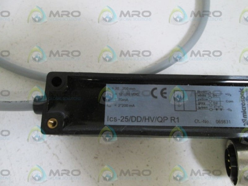 MICROSONIC SENSOR Ics-25/DD/HV/QP R1 ORIGINAL PACKAGE