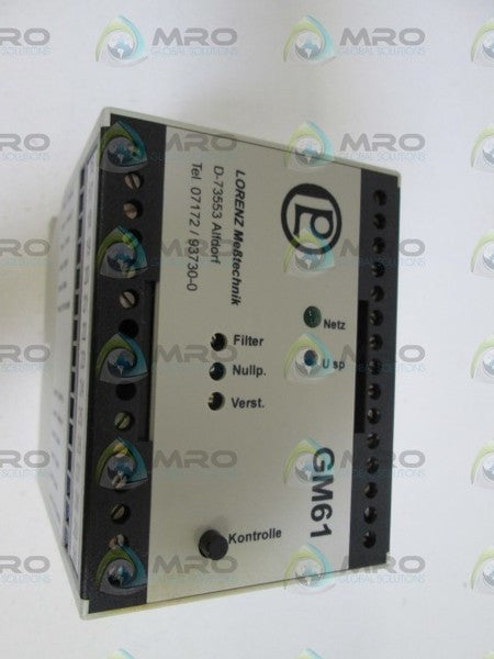 LORENZ GM61 UNMP