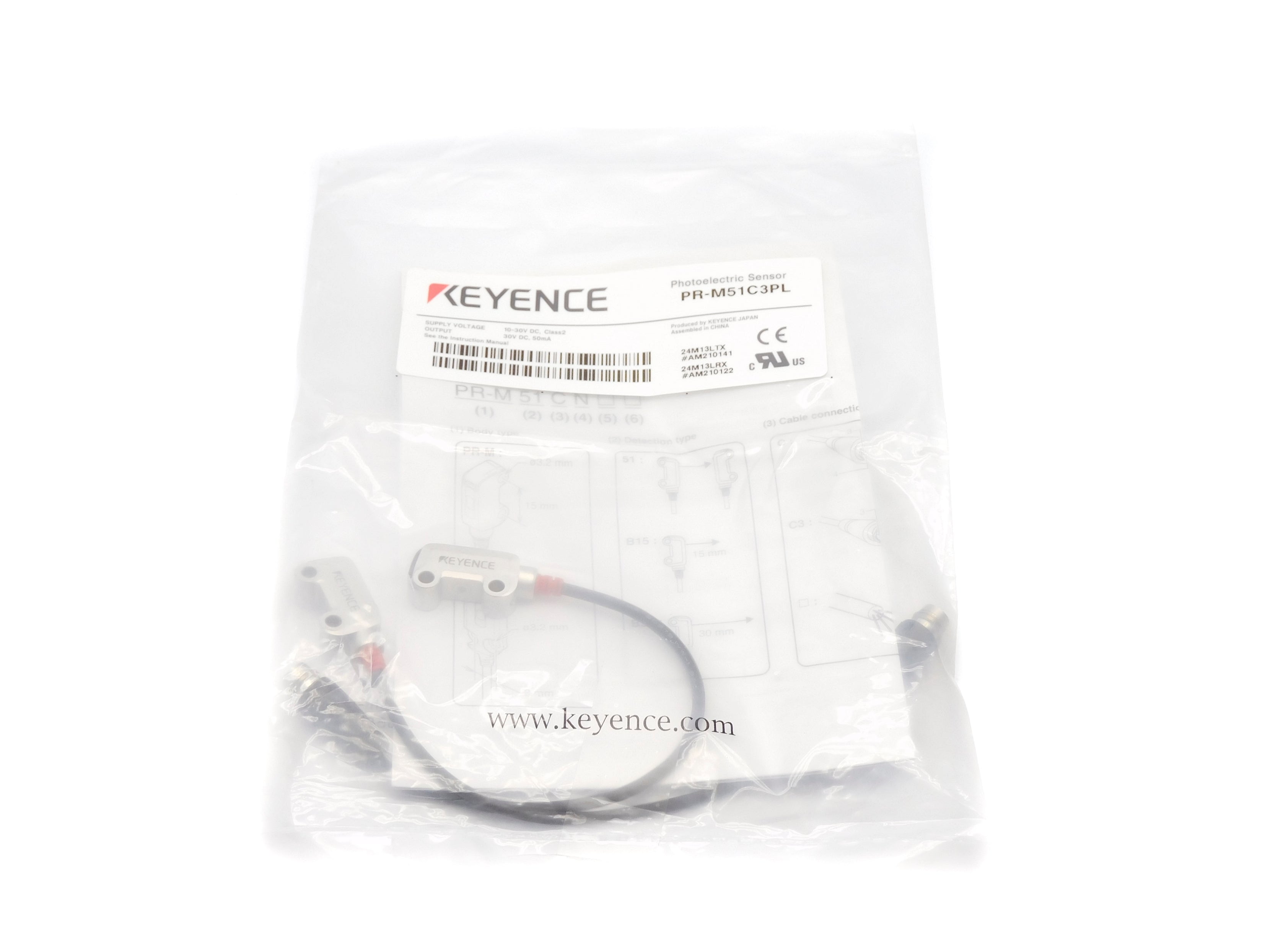 KEYENCE PR-M51C3PL 10-30VDC NSMP