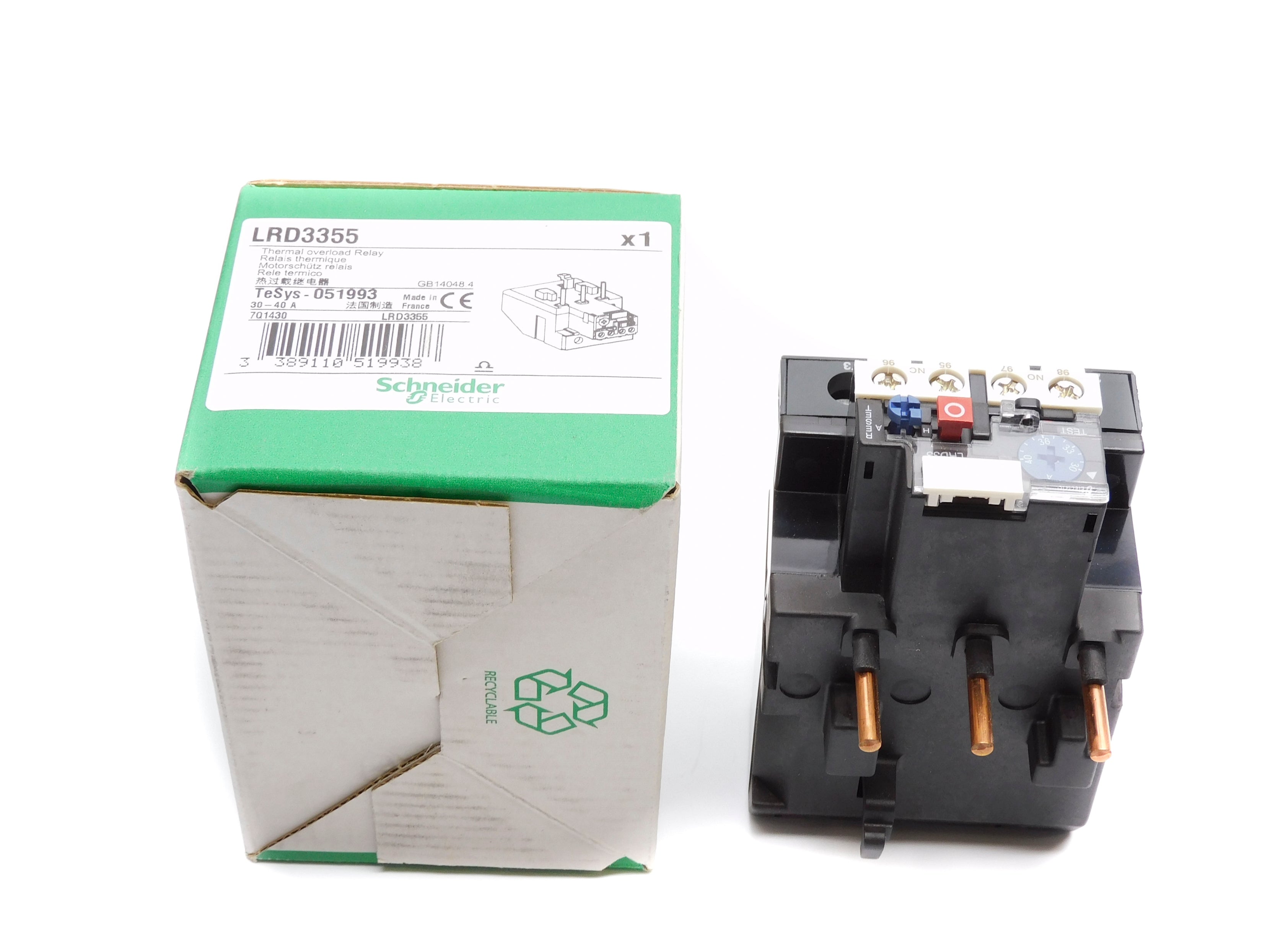 SCHNEIDER LRD3355 690V 30-40A NSMP