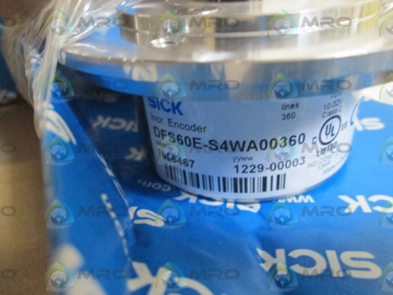 SICK INCREMENTAL ENCODER DFS60E-S4WA00360 NSMP