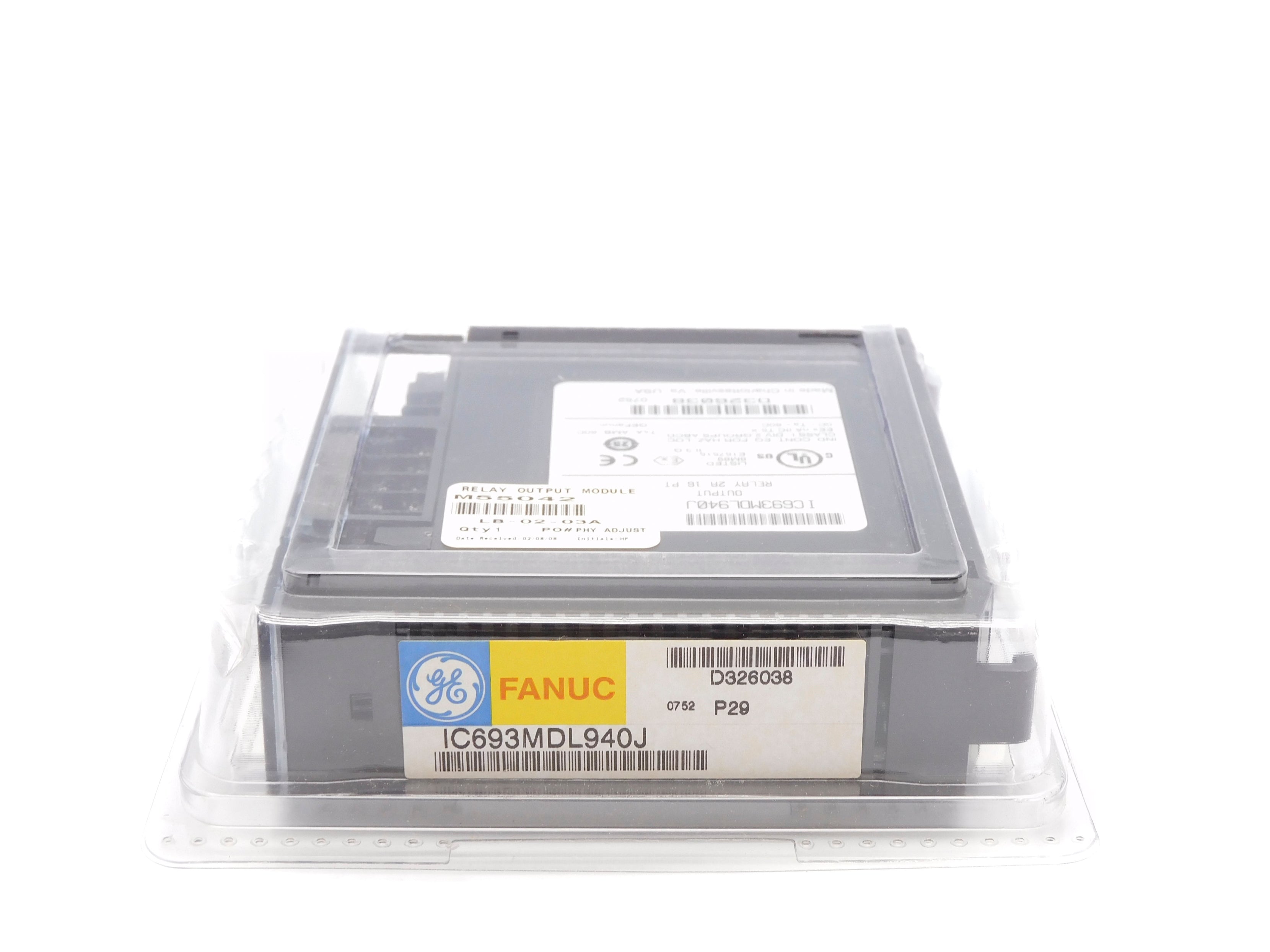 FANUC IC693MDL940J NSFS