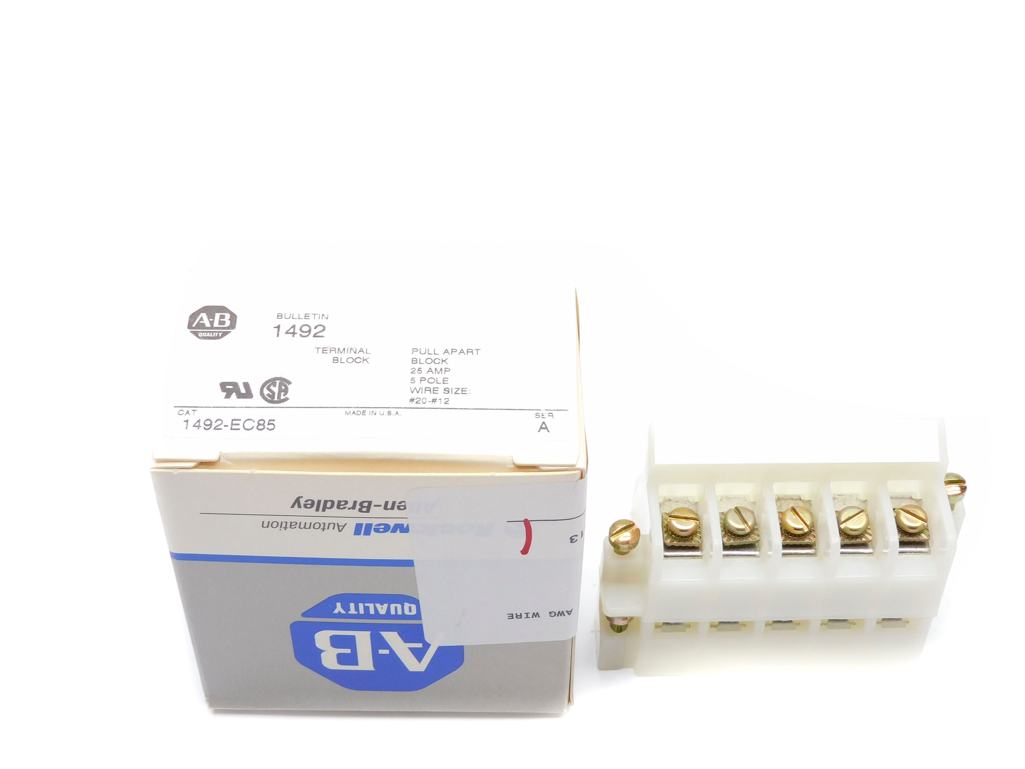 INDUSTRIAL SPARE PART 1492-EC85 SER. A 25A (GY/BL) NSMP