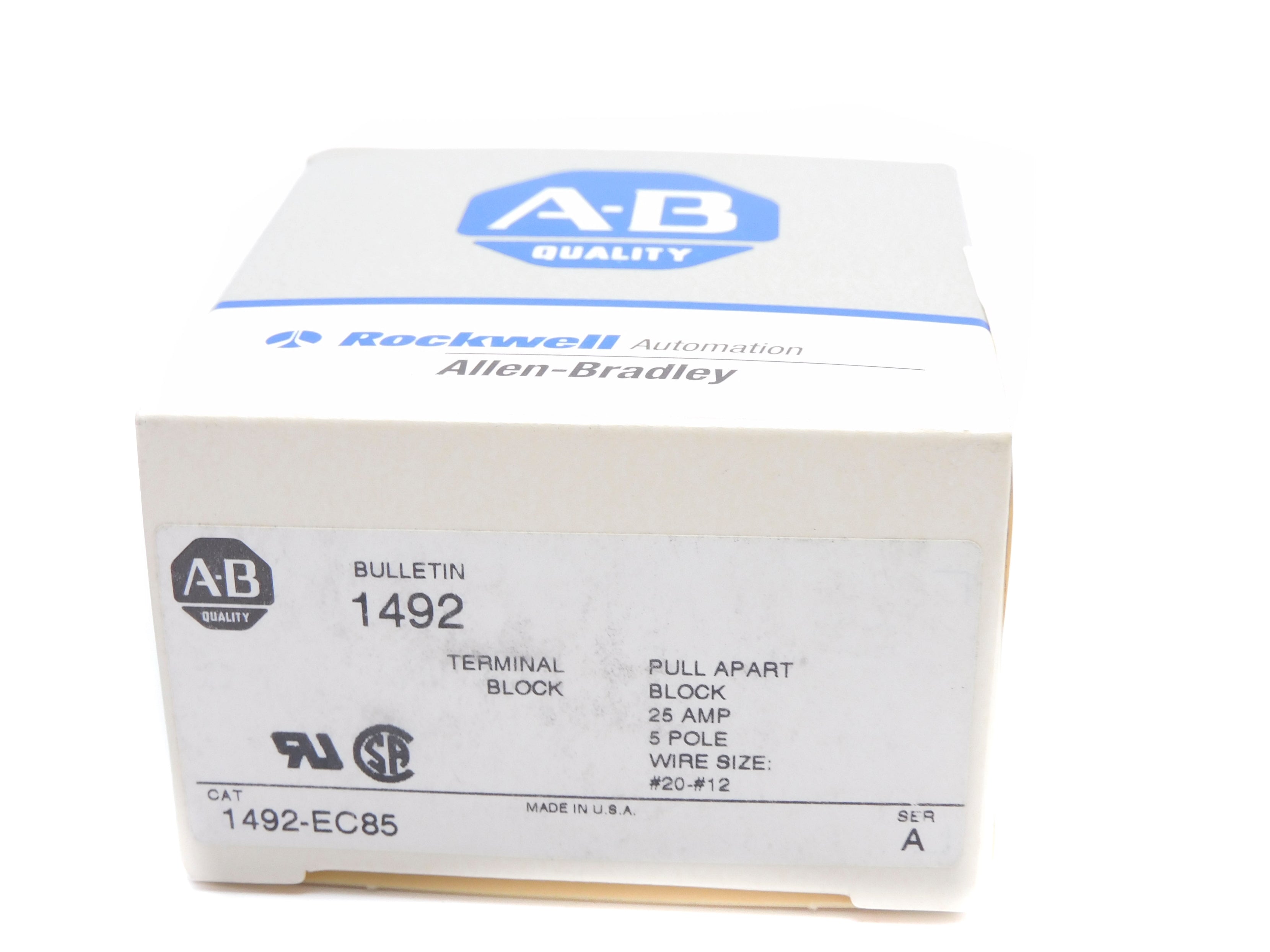 INDUSTRIAL SPARE PART 1492-EC85 SER. A 25A (GY/BL) NSMP