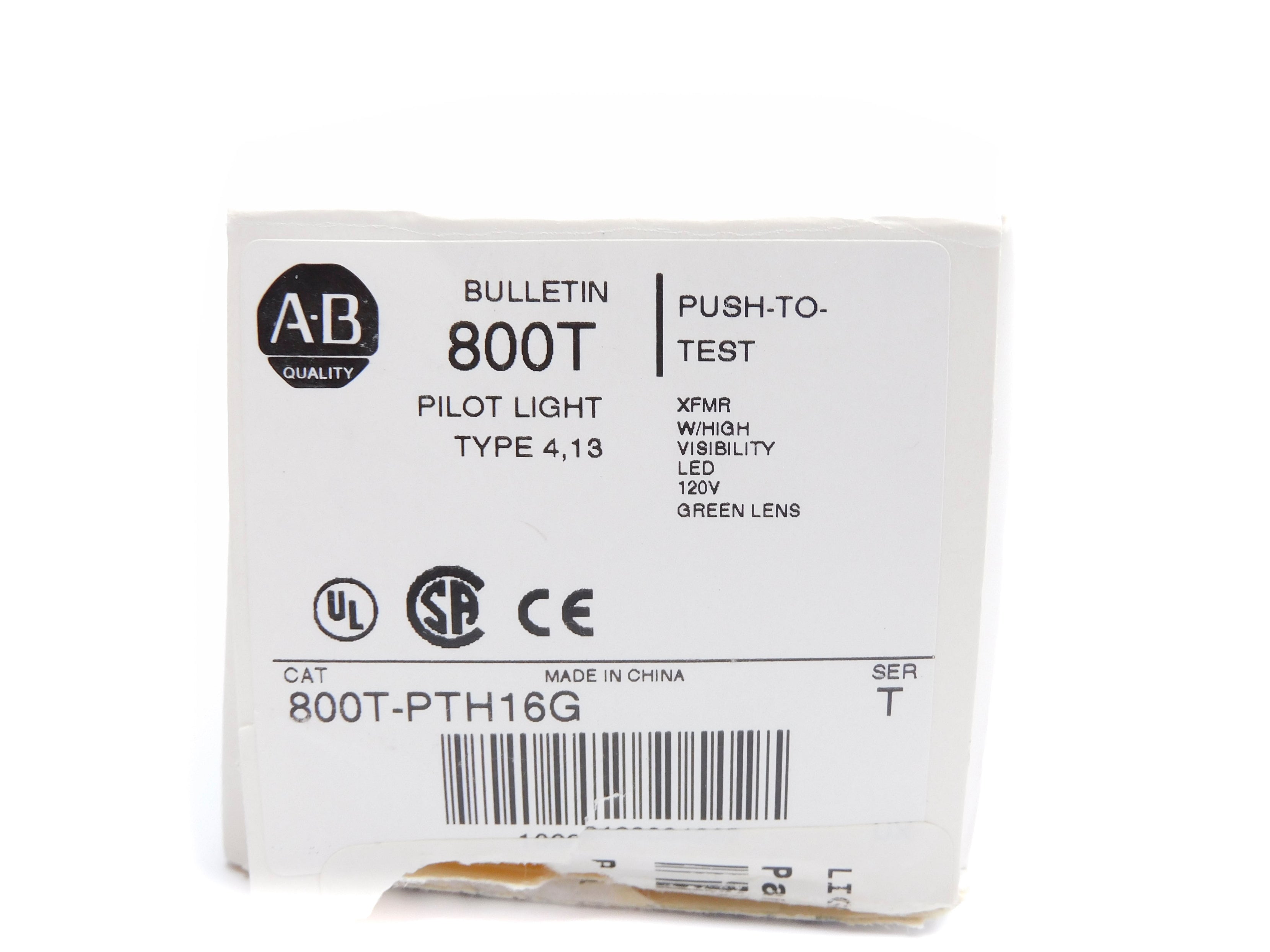 INDUSTRIAL SPARE PART 800T-PTH16G SER. T 120V (WH) NSMP