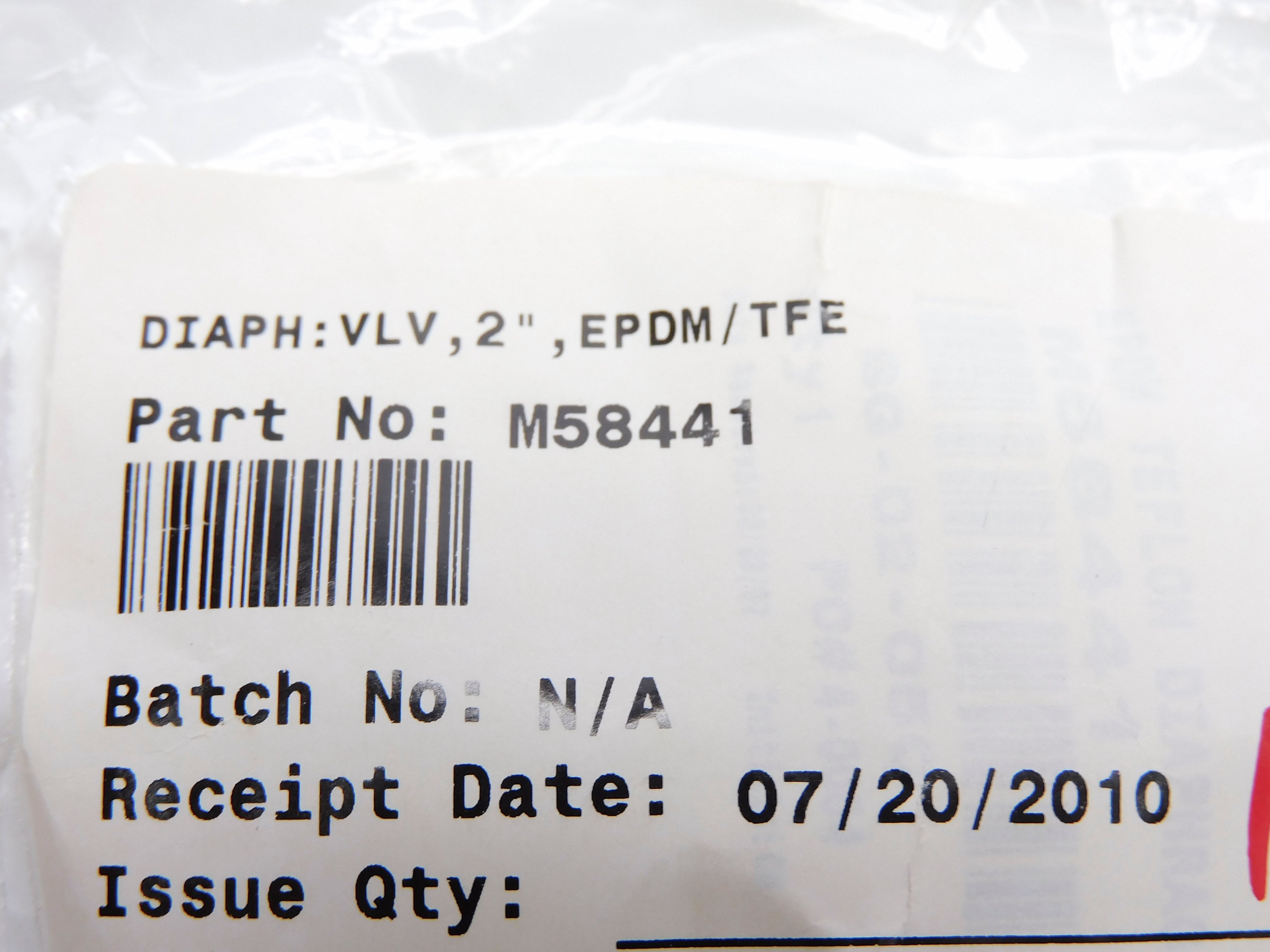 DIAPHRAGM M58441 NSNP