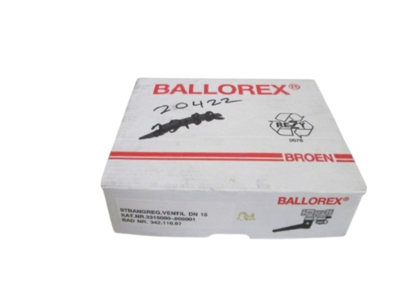BALLOREX VALVE 3315000-005001  NSMP