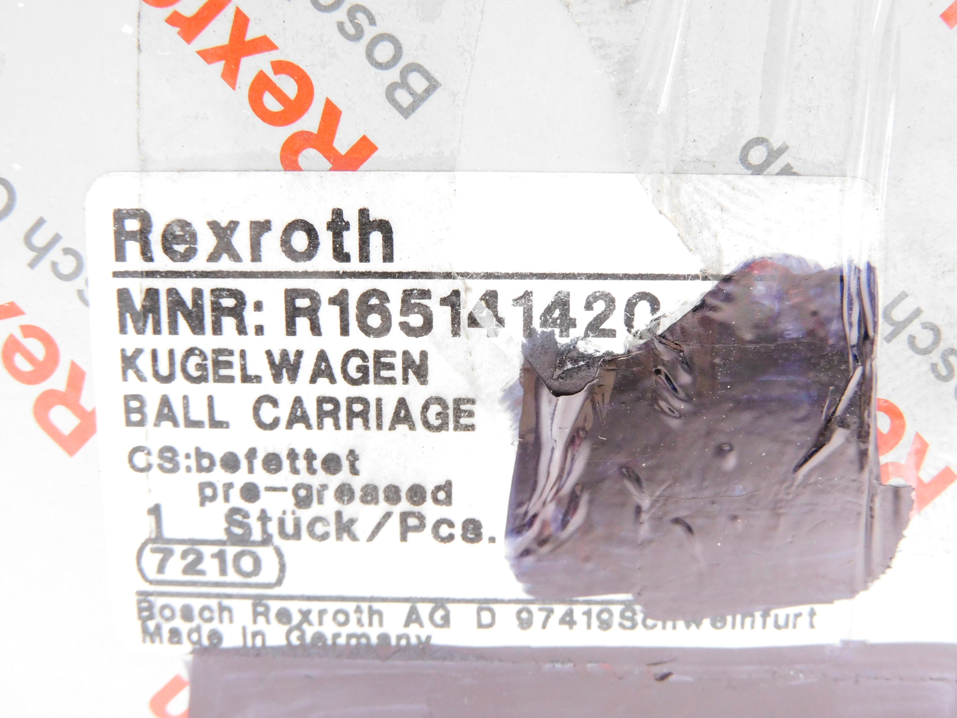REXROTH R165141420 NSMP