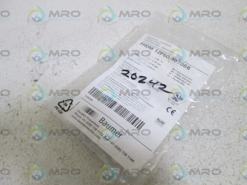 BAUMER SENSOR FHDM12P50/407086  NSNP IN BAG