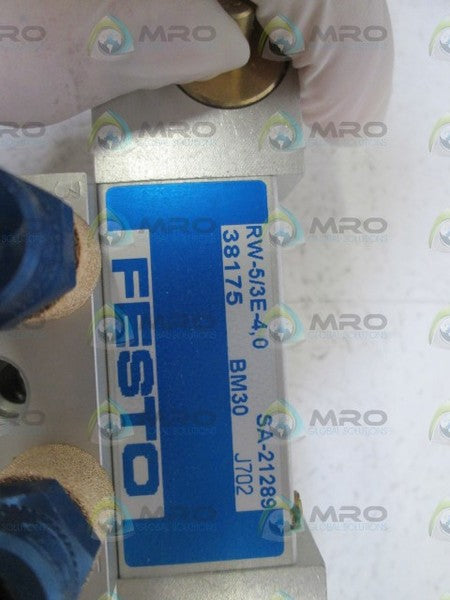 FESTO VALVE RW-5/3E-4,0  NSMP