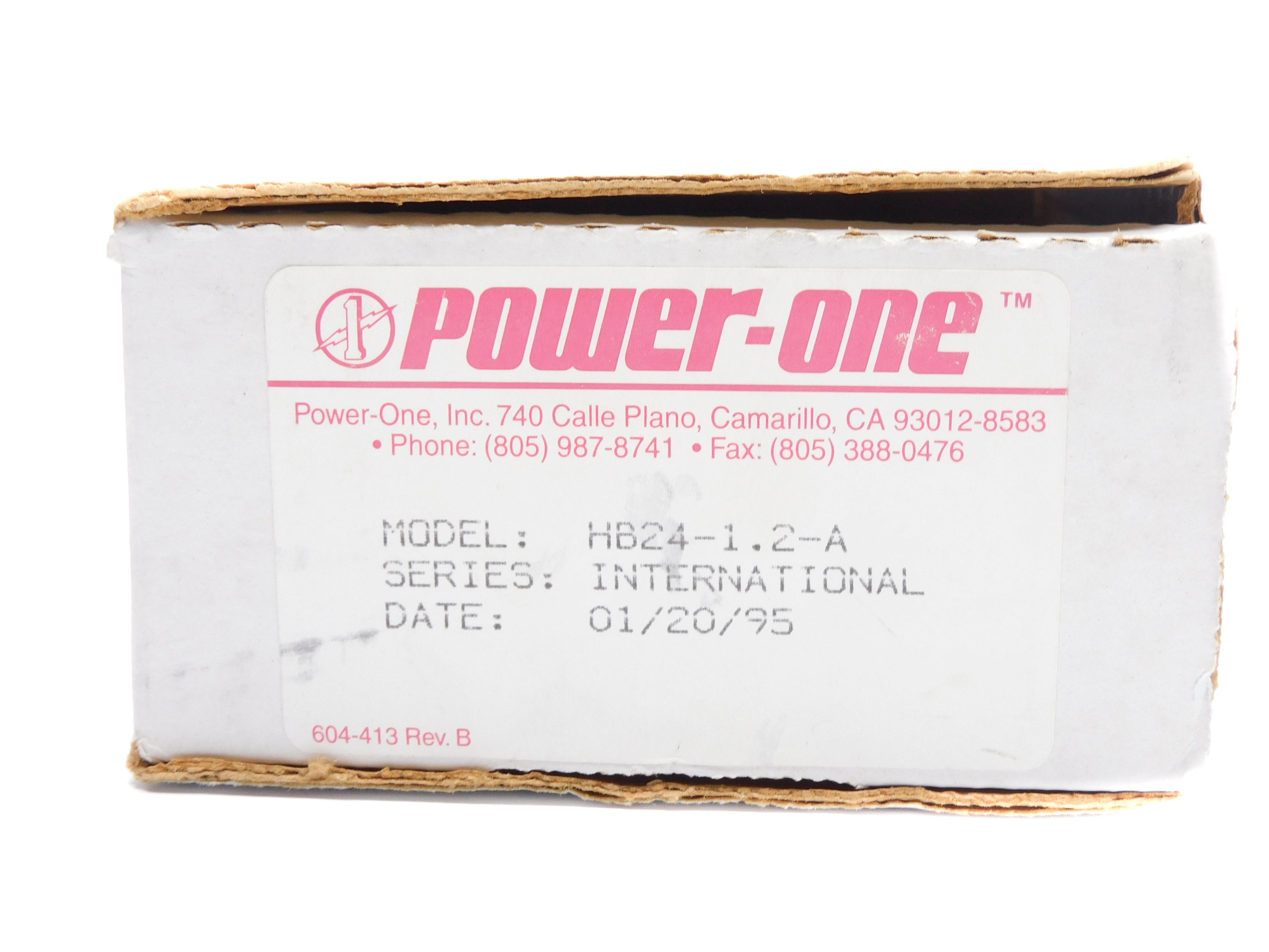 POWER-ONE HB24-1.2-A 230/240VAC 0.375A NSMP
