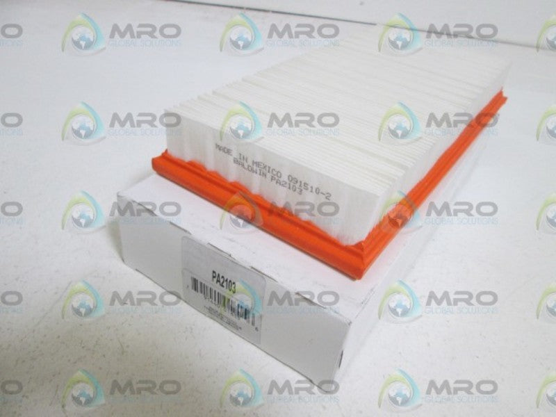 BALWIN FILTERS PA2103 FILTER (ALL WHITE BOX)  NSMP