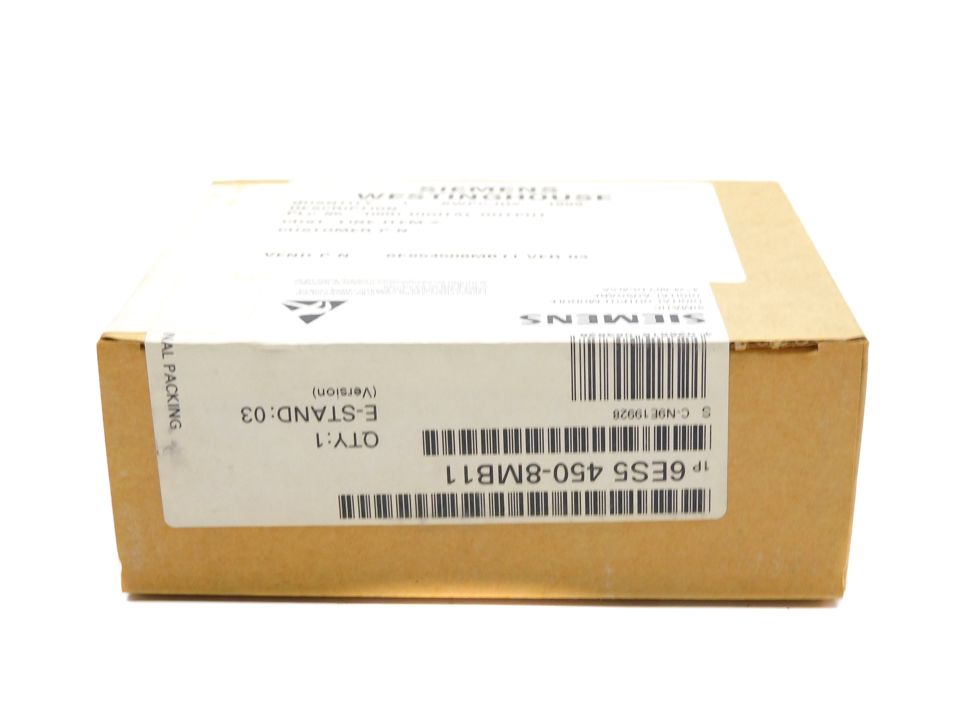 SIEMENS 6ES5450-8MB11 24-60VDC 0.5A NSFS
