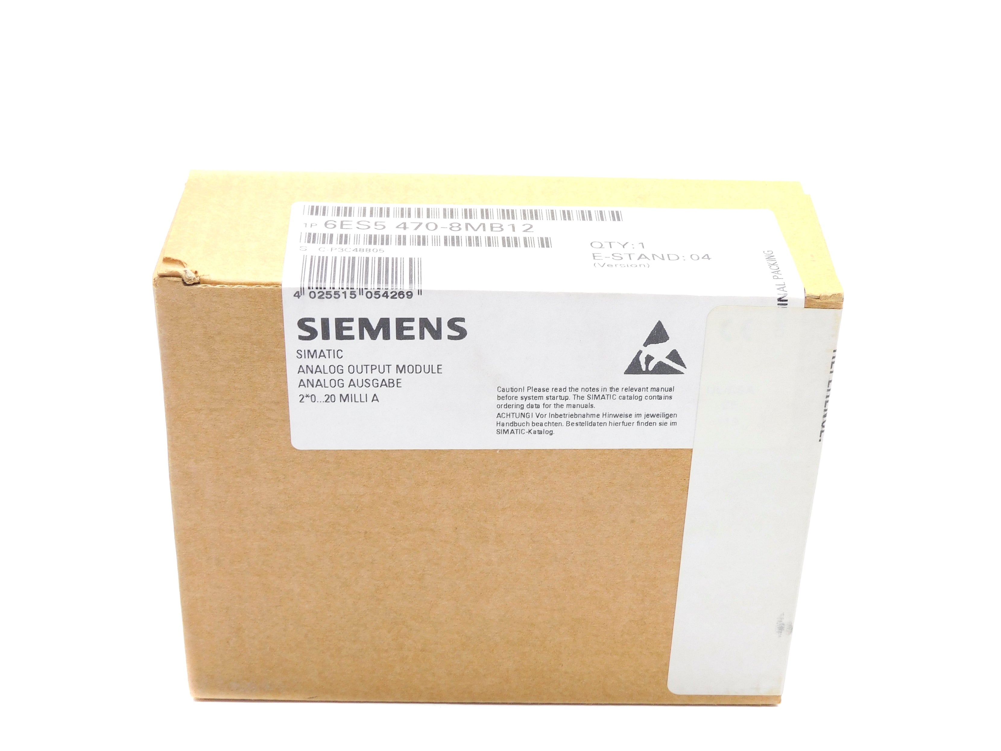 SIEMENS 6ES5470-8MB12 NSFS