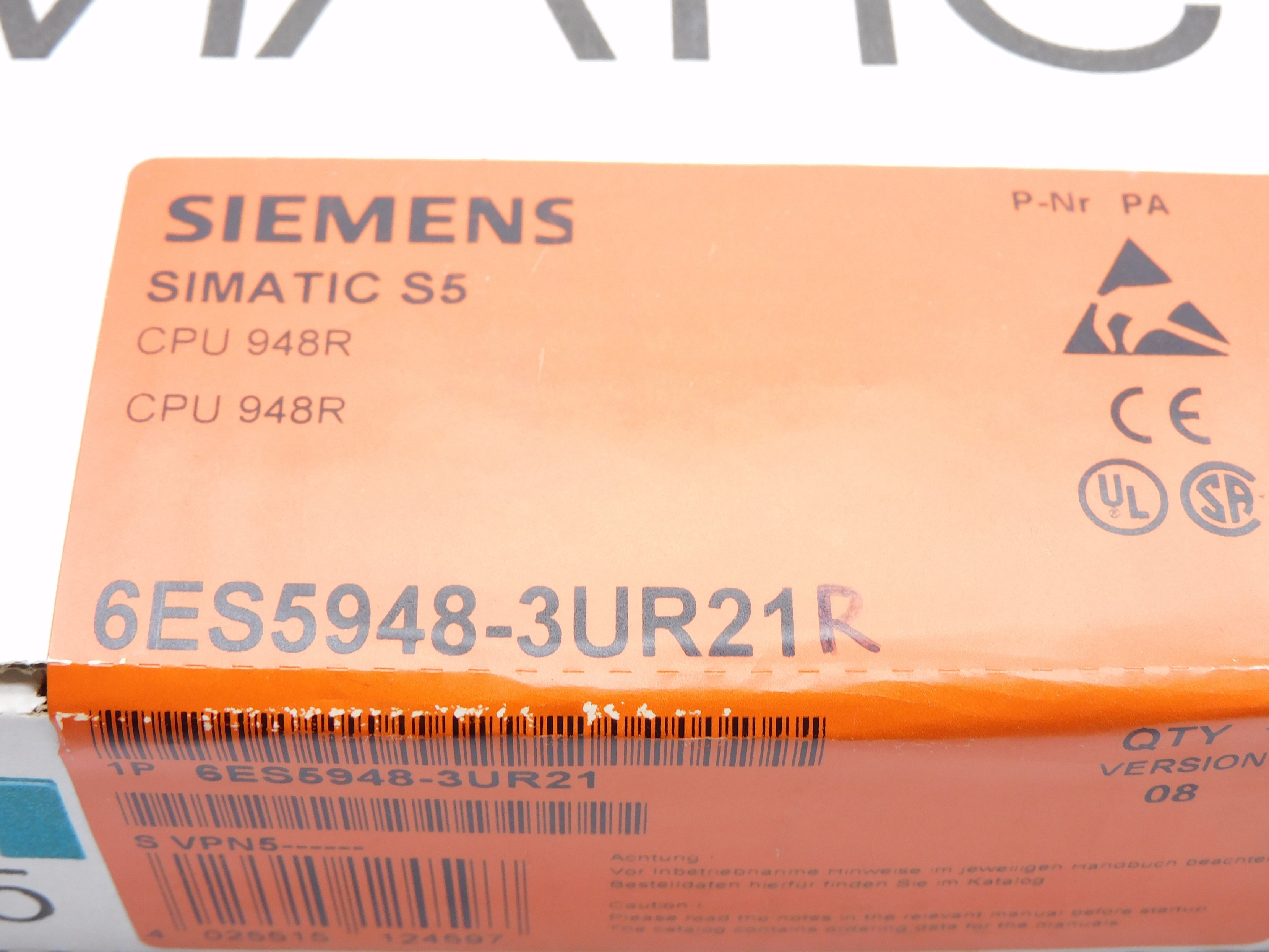 SIEMENS 6ES5948-3UR21 NSFS