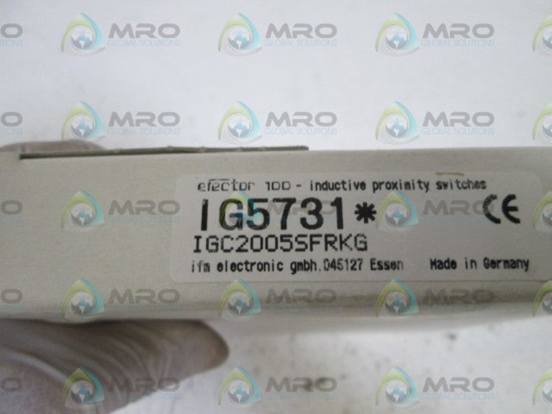 IFM EFECTOR IG5731 INDUCTIVE PROXIMITY SENSOR NSMP