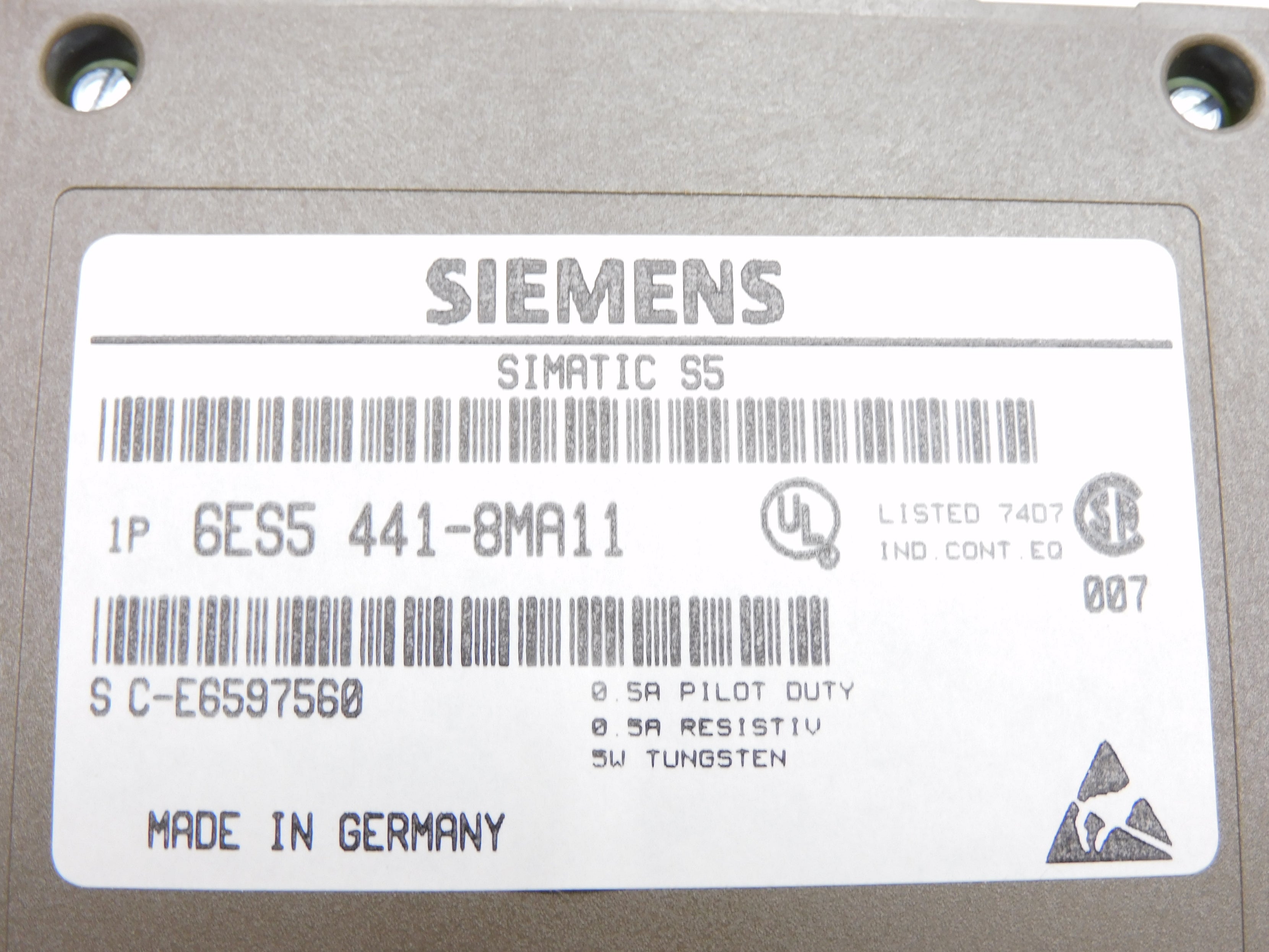 SIEMENS 6ES5441-8MA11 NSMP