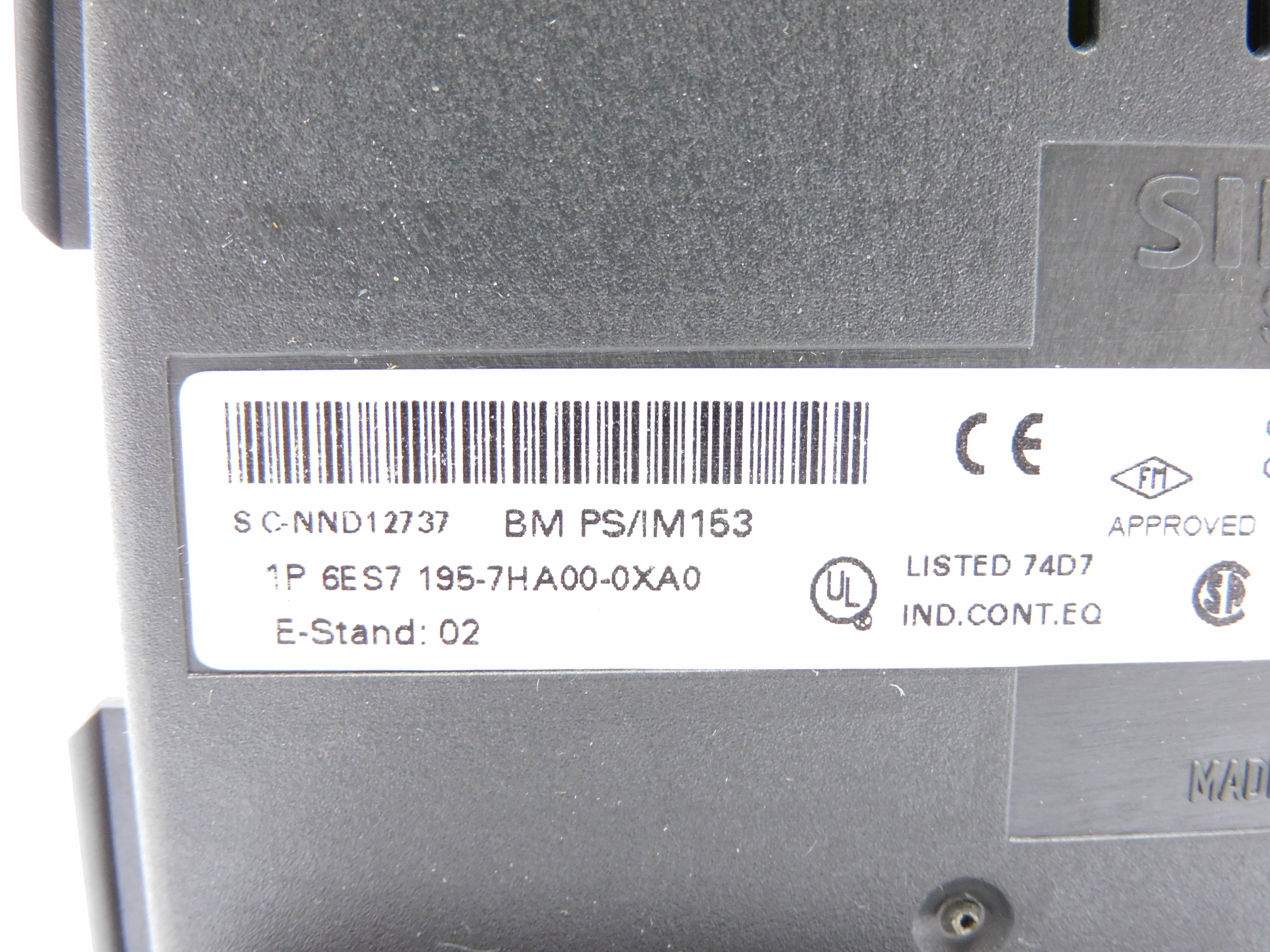 SIEMENS 6ES7195-7HA00-0XA0 NSMP