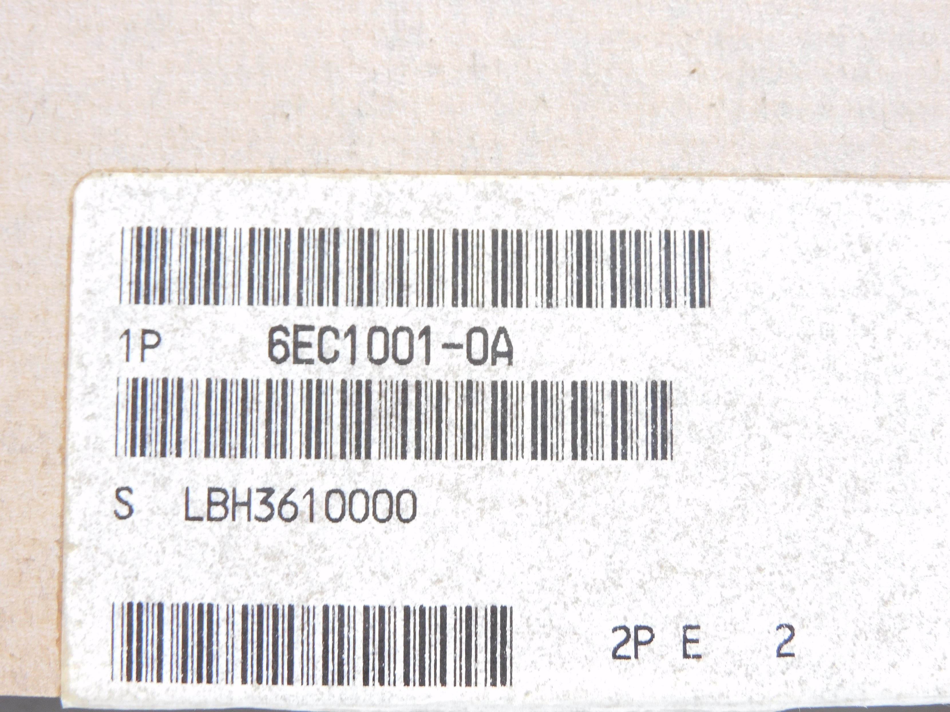 SIEMENS 6EC1001-0A NSMP