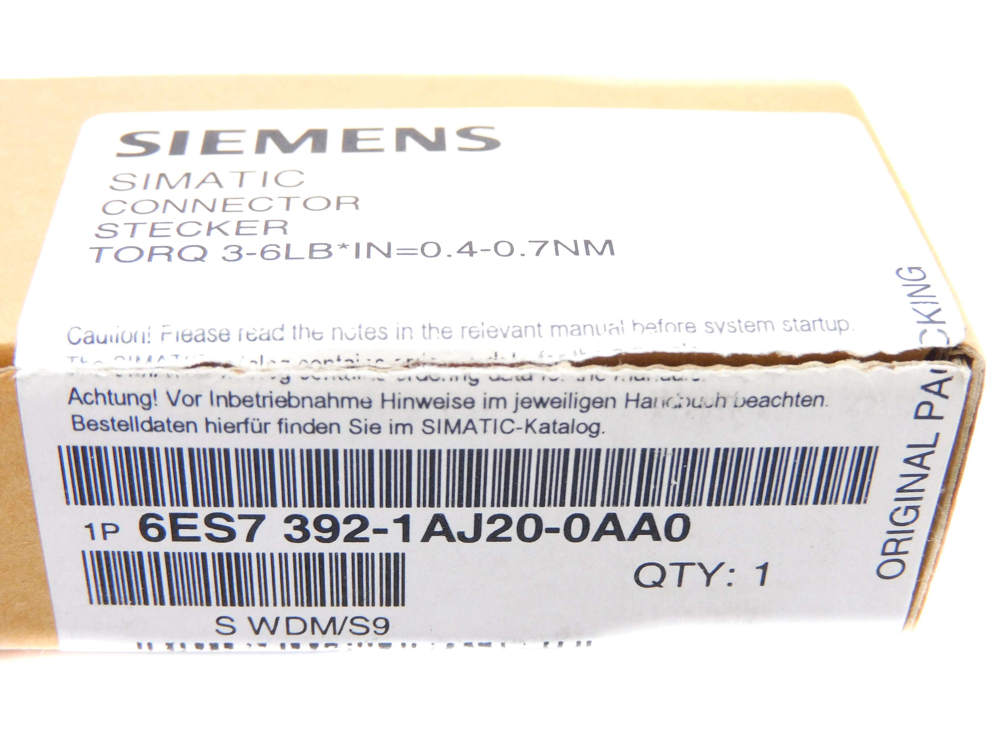 SIEMENS 6ES7392-1AJ20-0AA0 NSMP