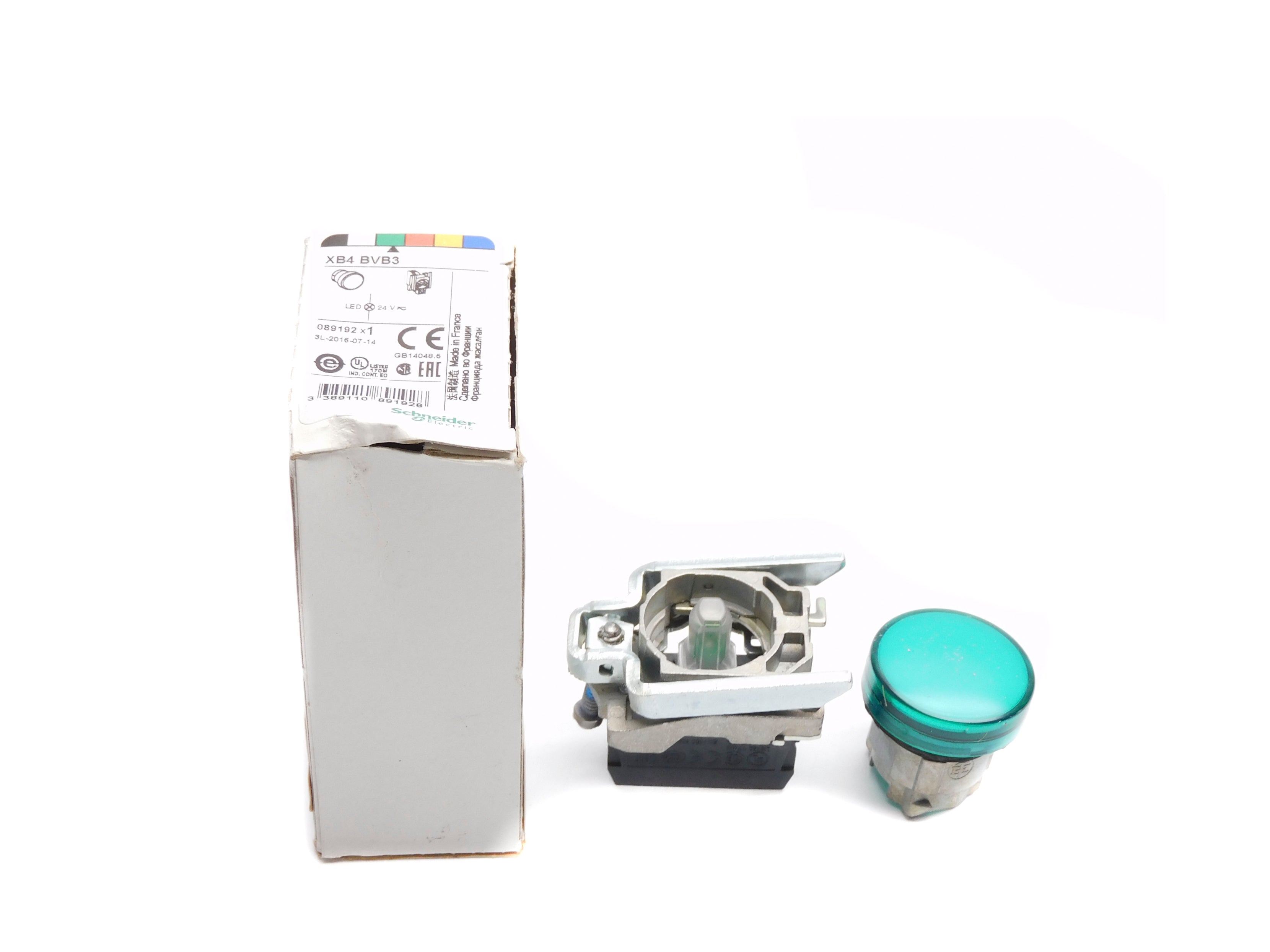 SCHNEIDER ELECTRIC XB4BVB3 24V NSMP