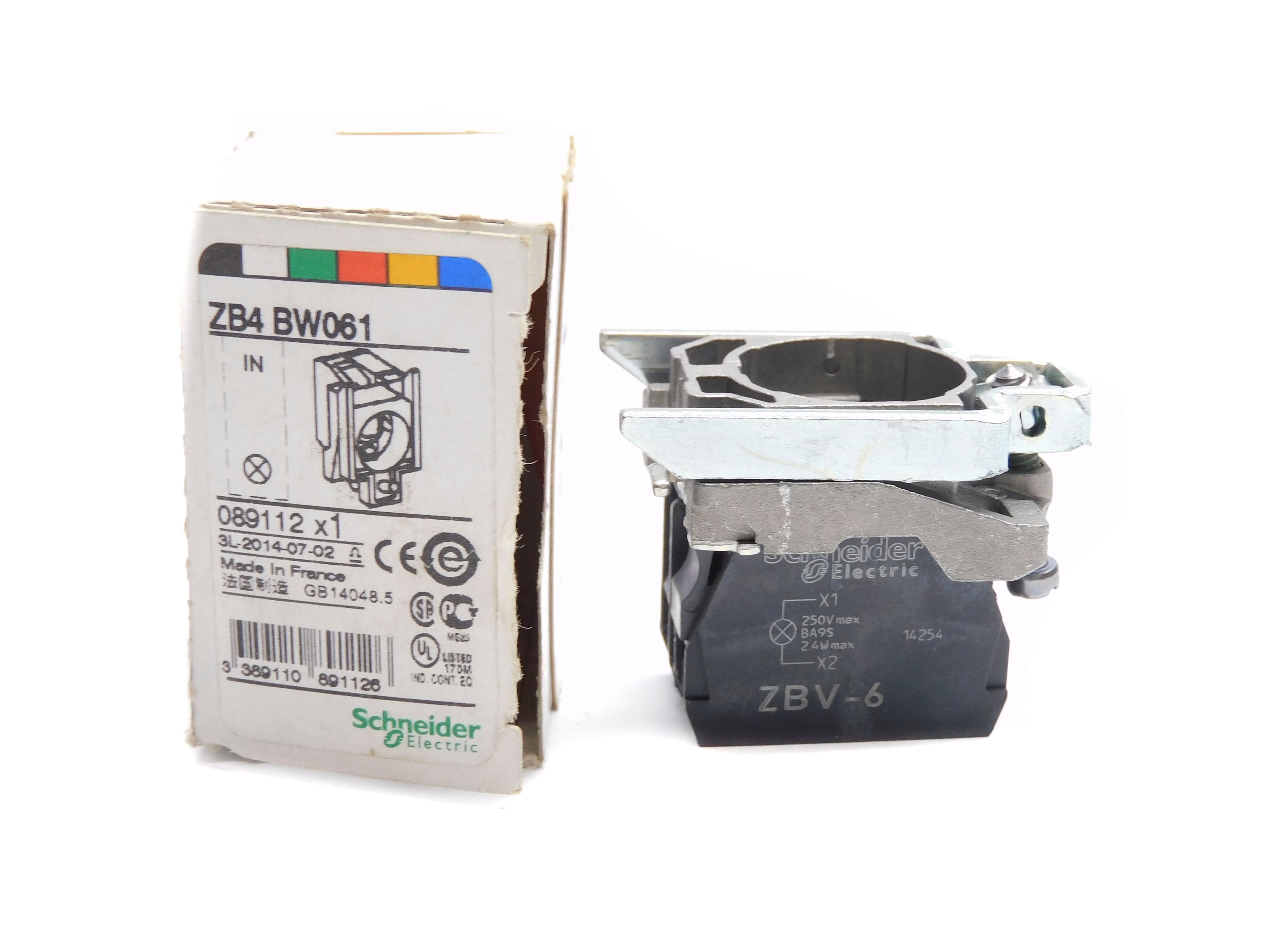 SCHNEIDER ELECTRIC ZB4BW061 NSMP