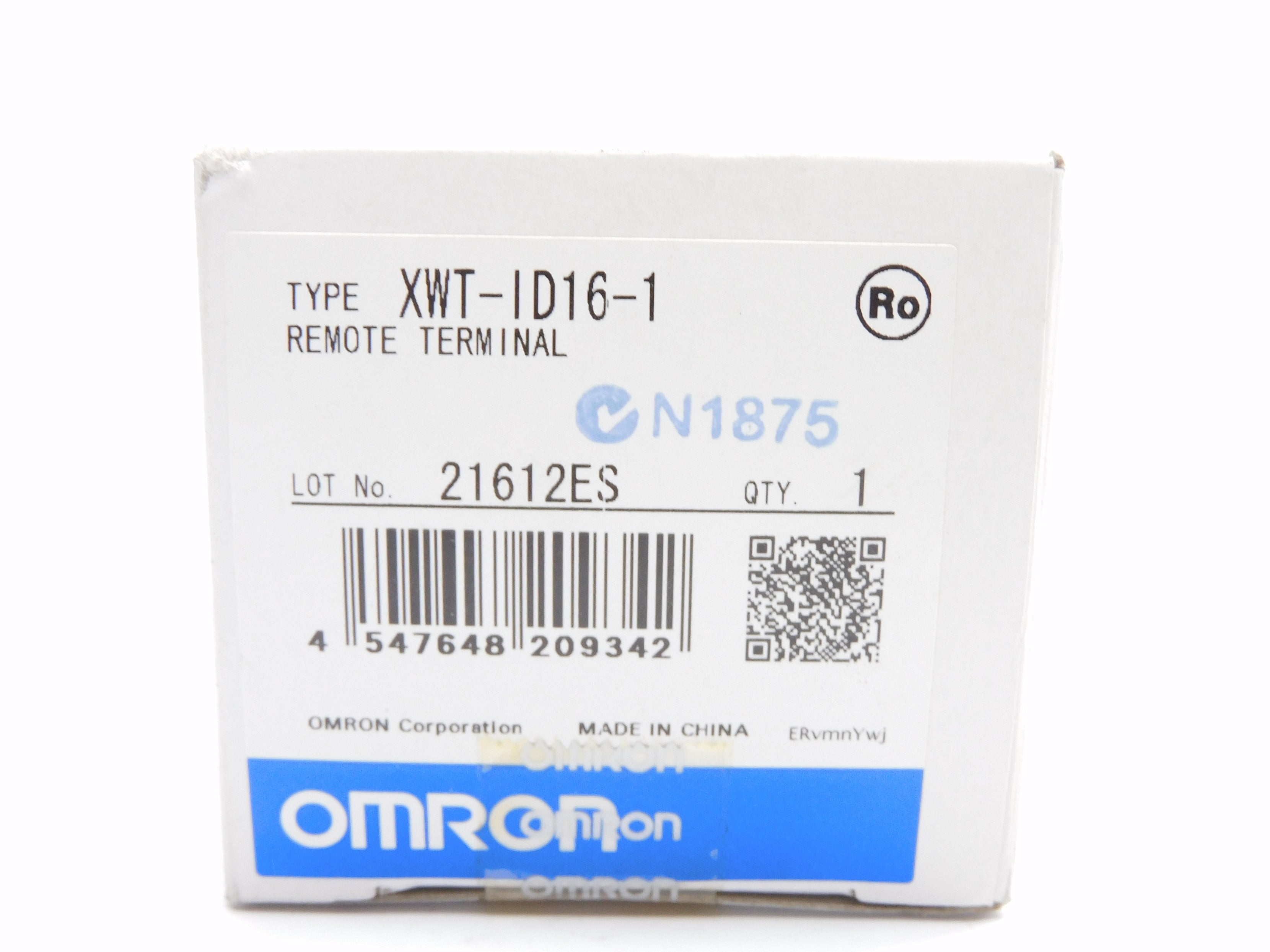 OMRON XWT-ID16-1 NSFS