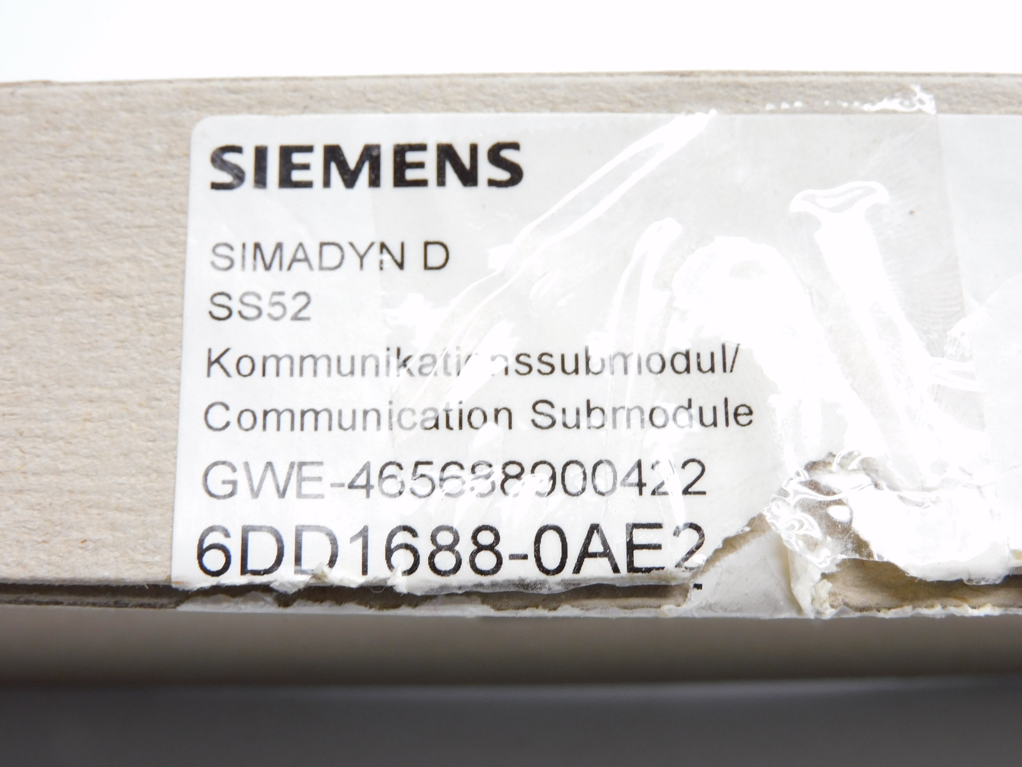 SIEMENS 6DD1688-0AE2 NSMP