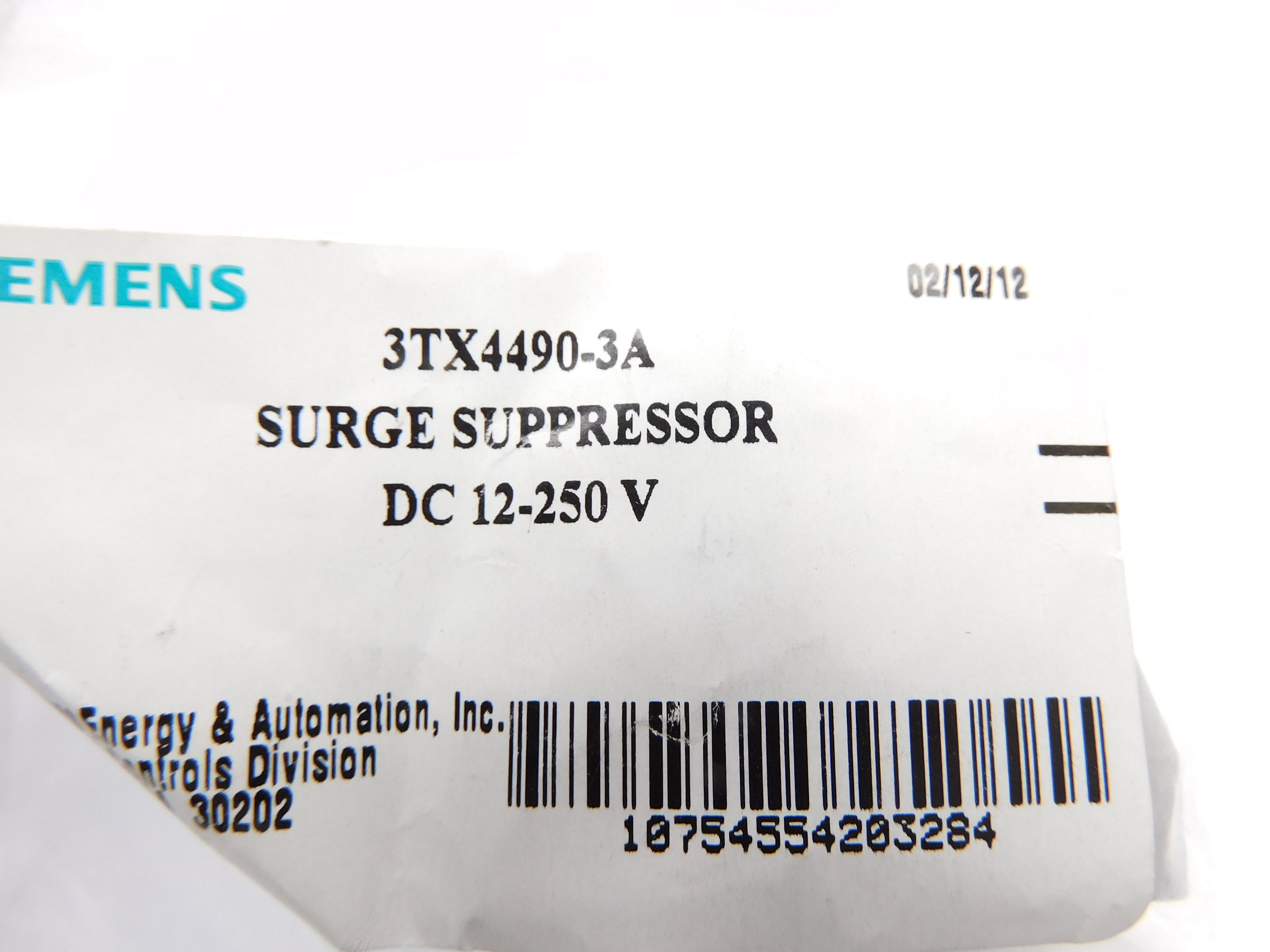 SIEMENS 3TX4490-3A 12-250VDC NSMP